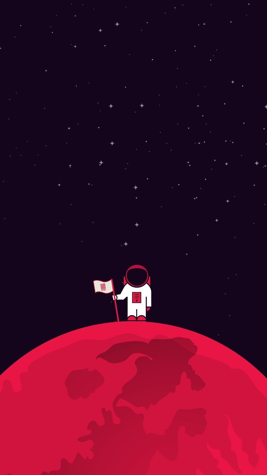 Red Astronaut Wallpapers