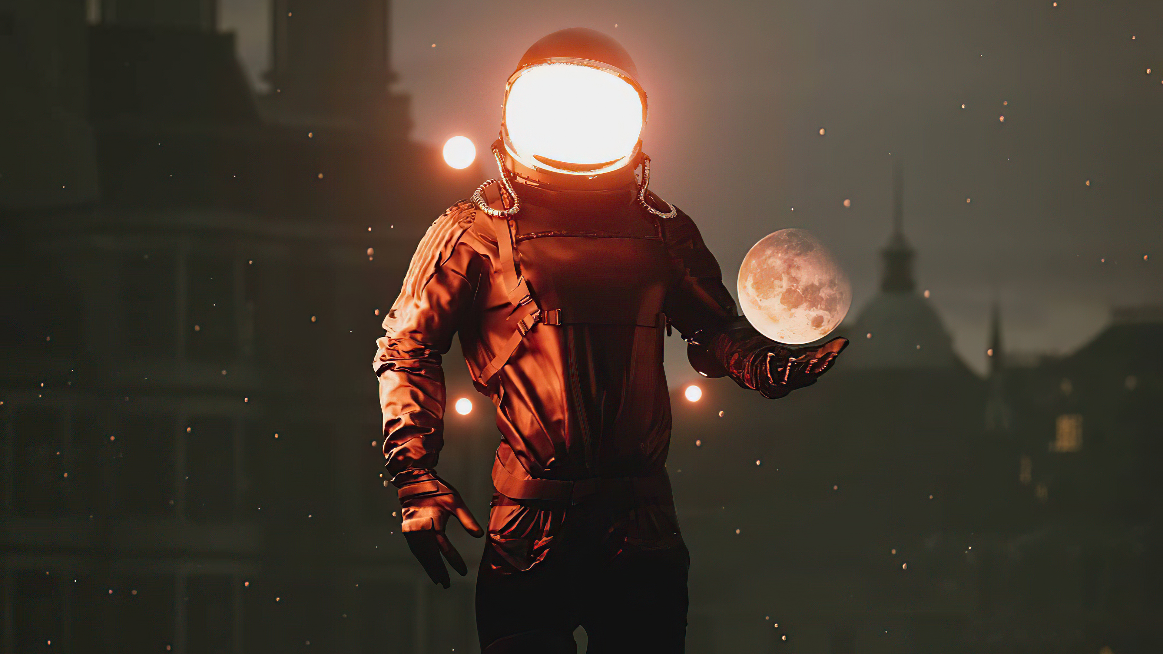 Red Astronaut Wallpapers