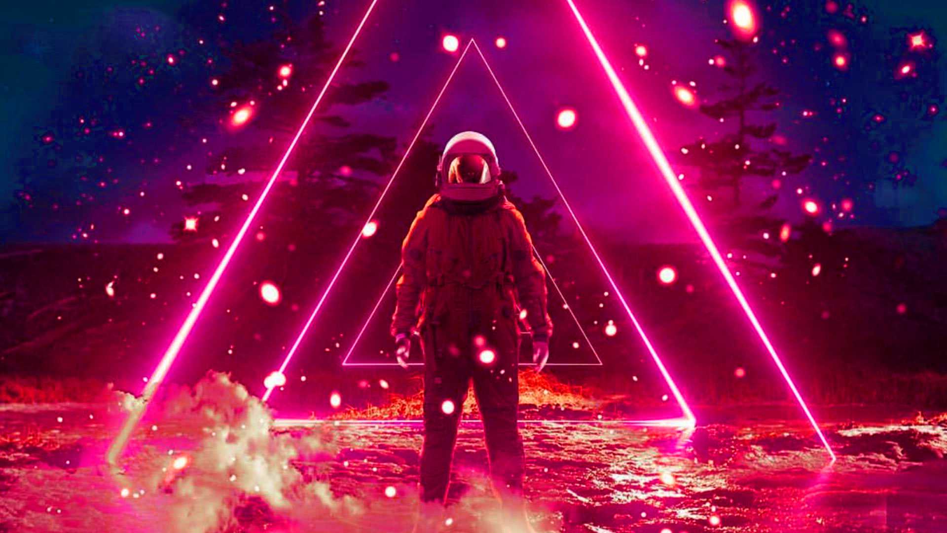 Red Astronaut Wallpapers