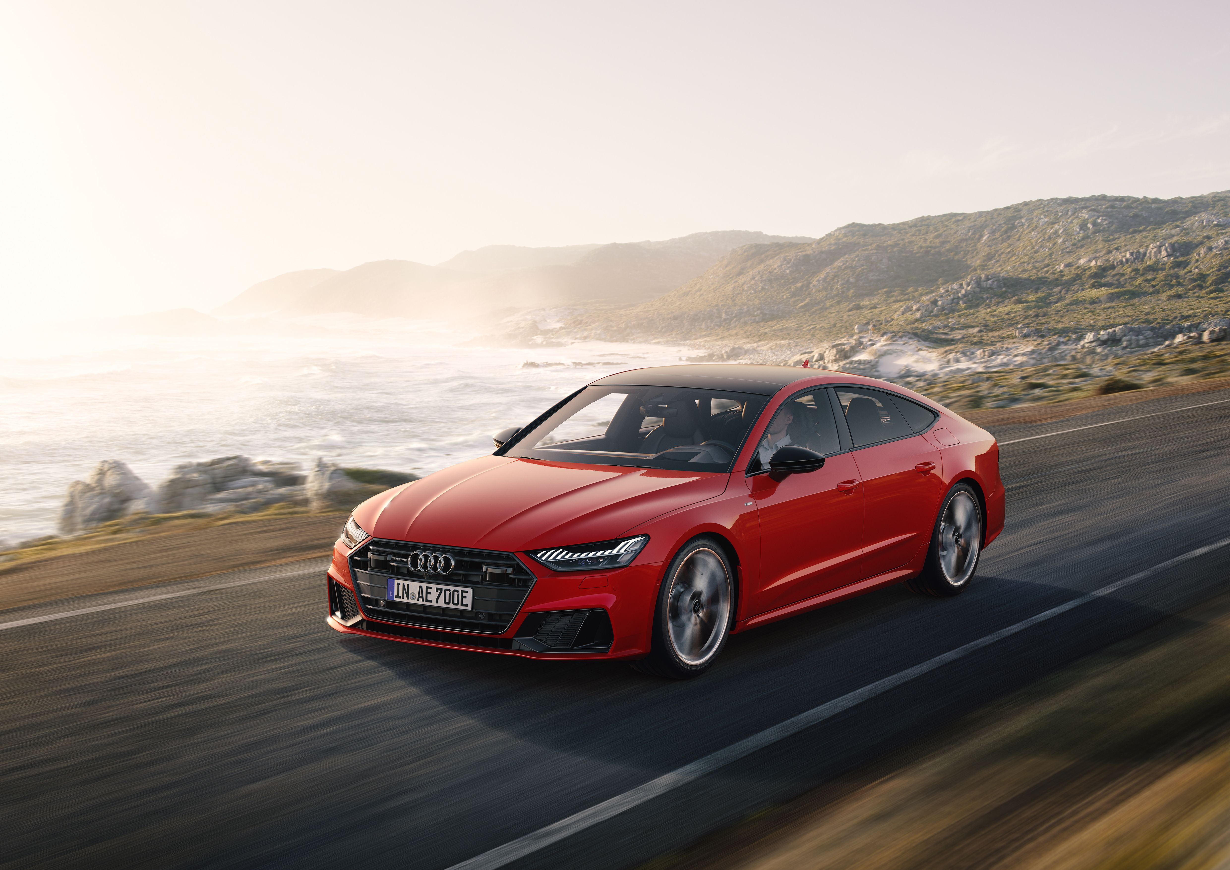 Red Audi A7 Wallpapers