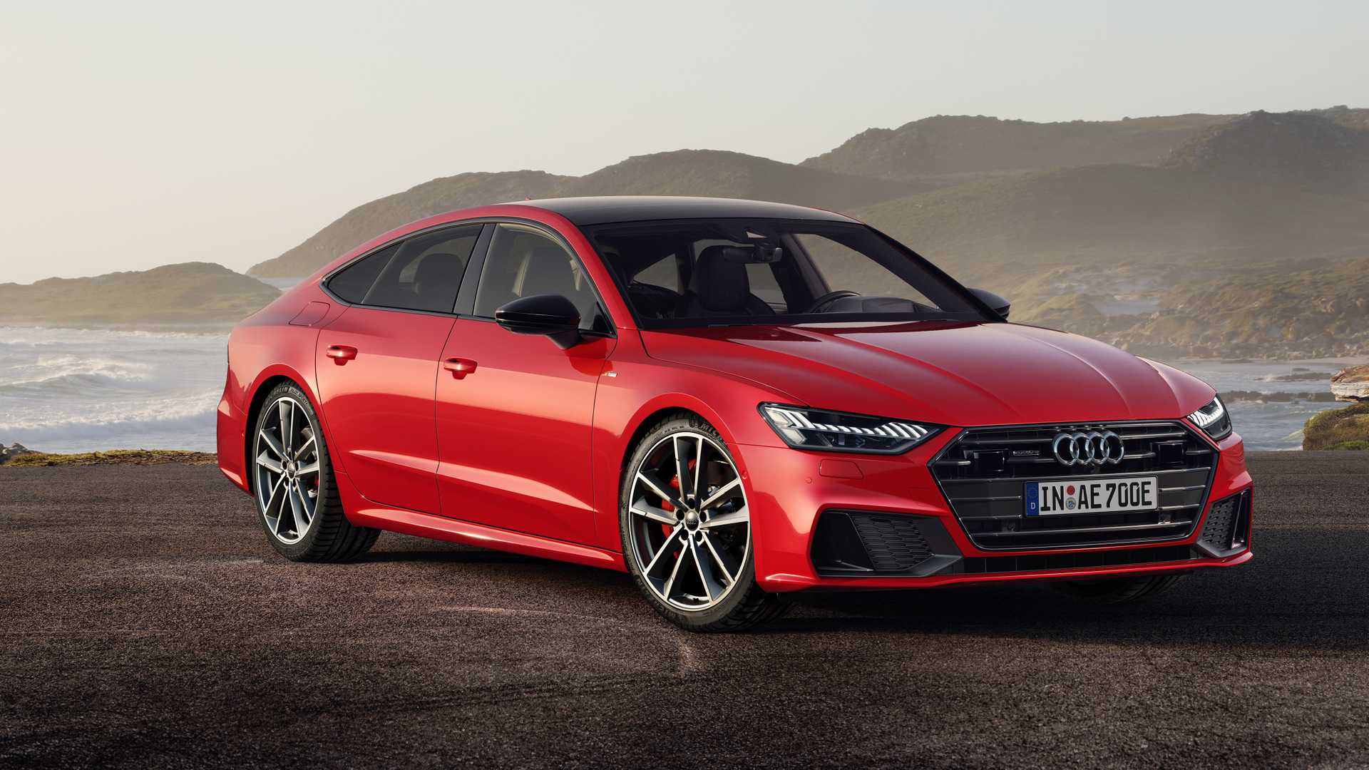 Red Audi A7 Wallpapers