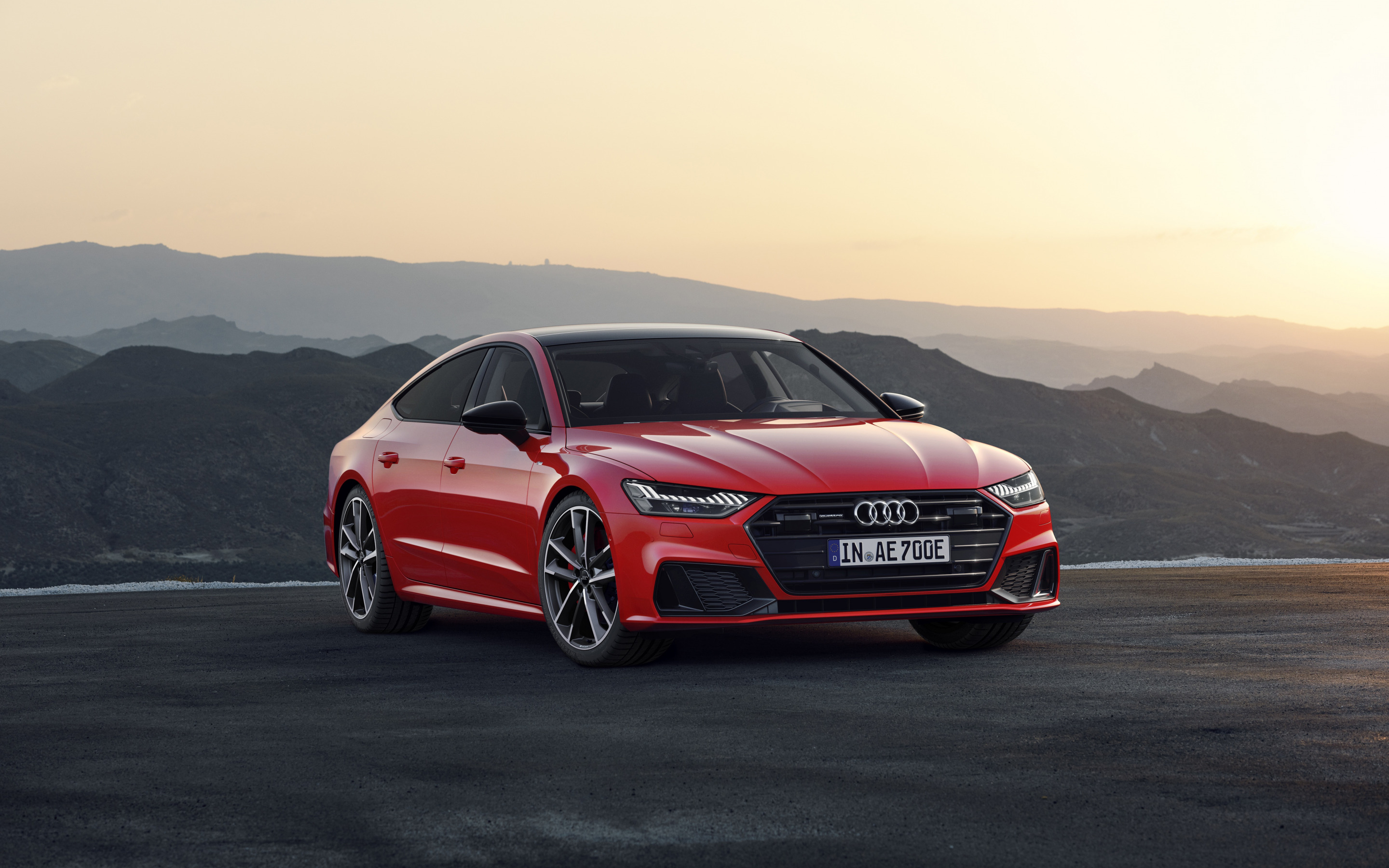 Red Audi A7 Wallpapers