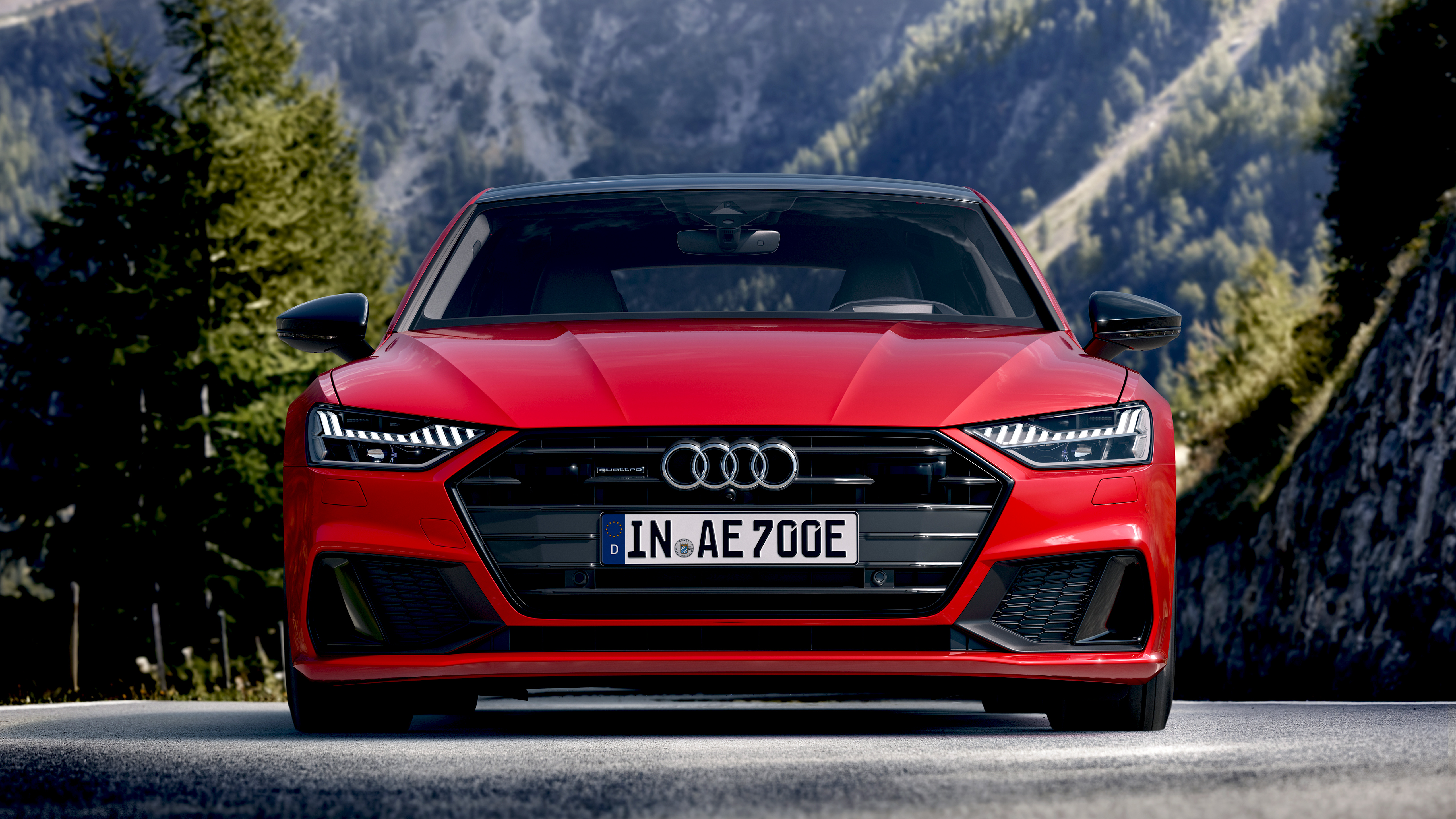 Red Audi A7 Wallpapers