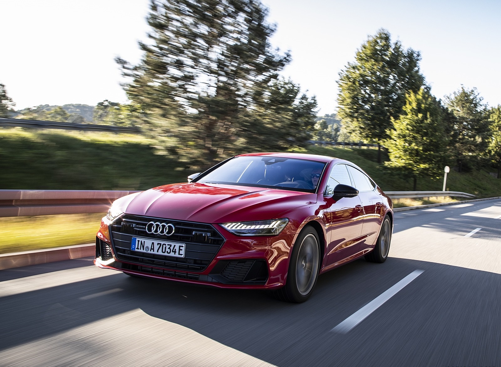 Red Audi A7 Wallpapers