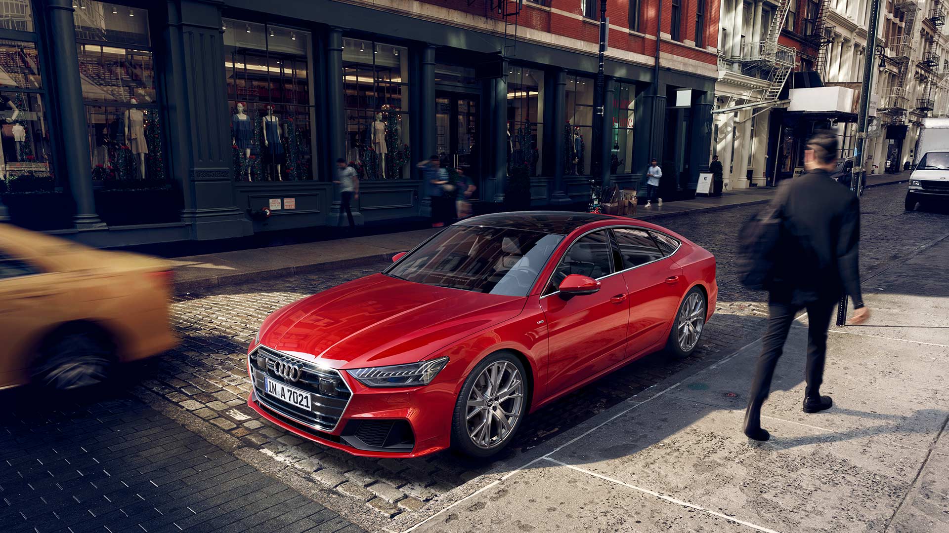 Red Audi A7 Wallpapers