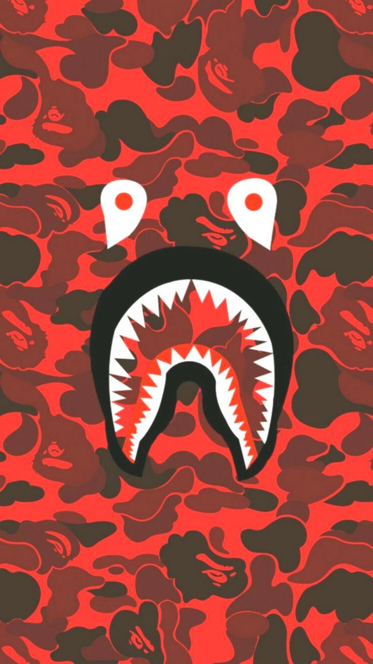 Red Bape Shark Wallpapers