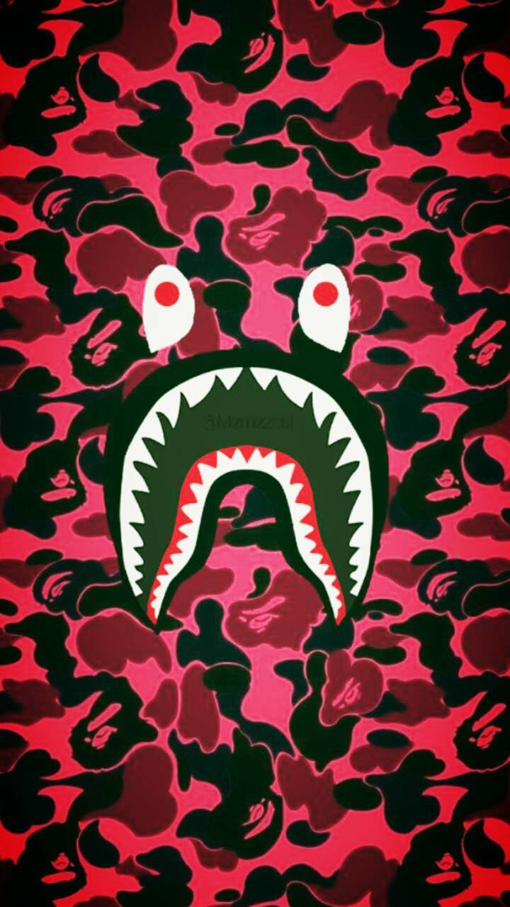 Red Bape Shark Wallpapers