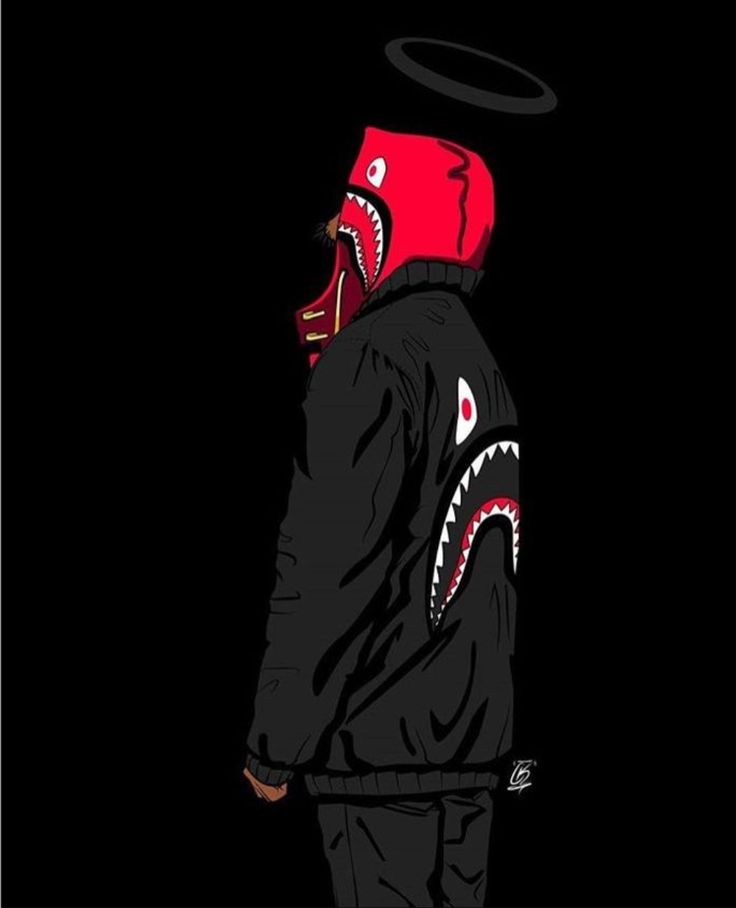 Red Bape Shark Wallpapers