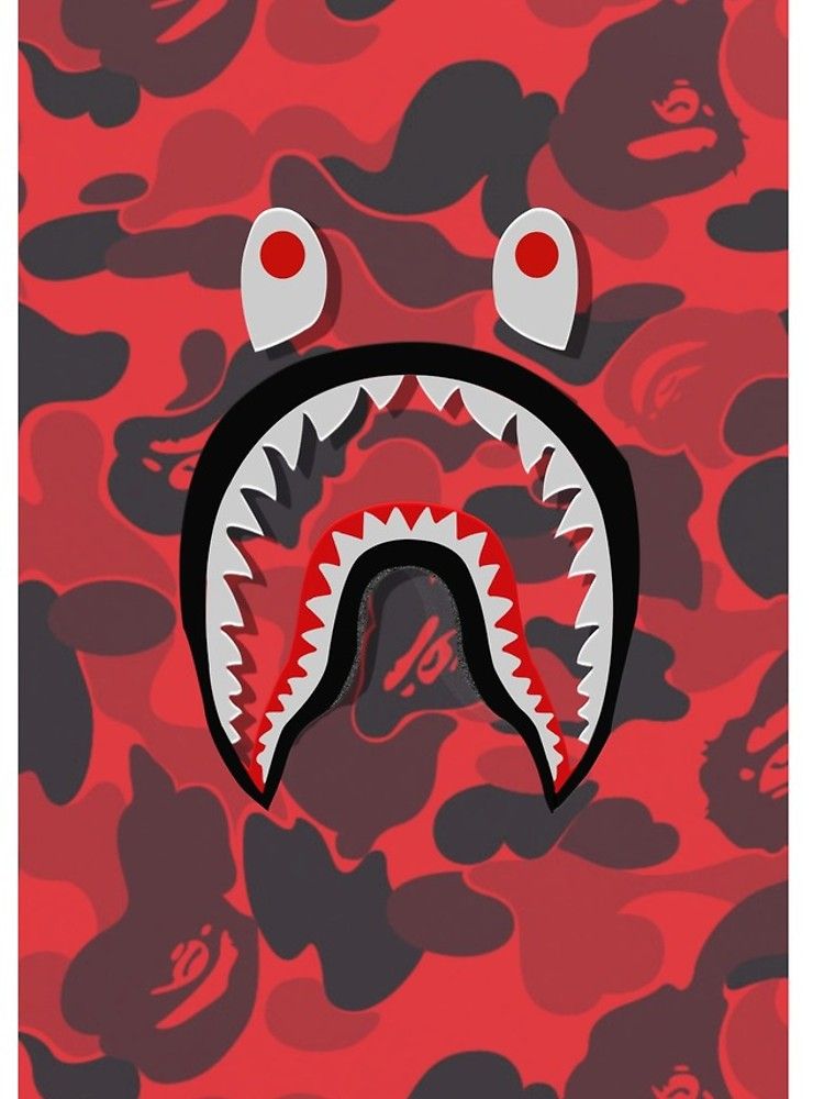 Red Bape Shark Wallpapers