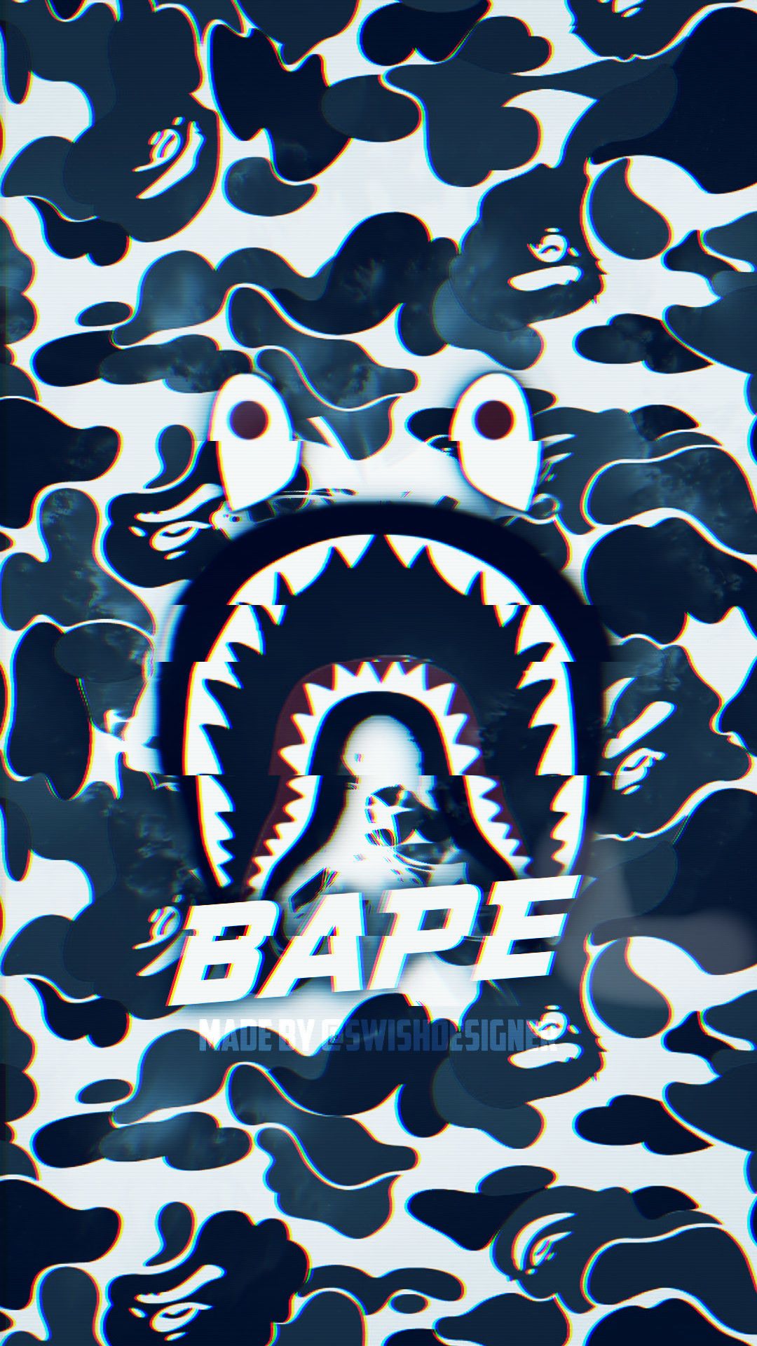 Red Bape Shark Wallpapers