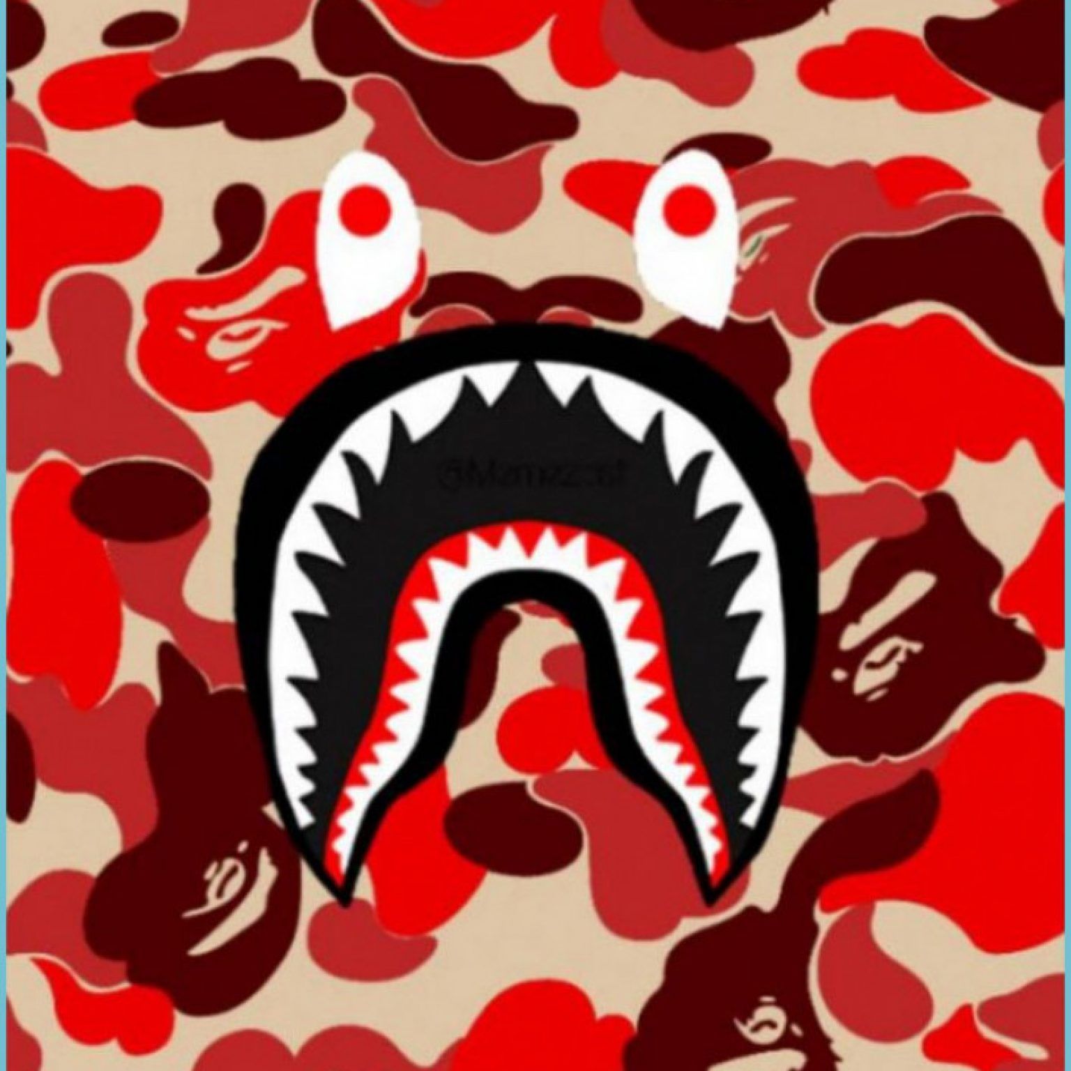 Red Bape Shark Wallpapers