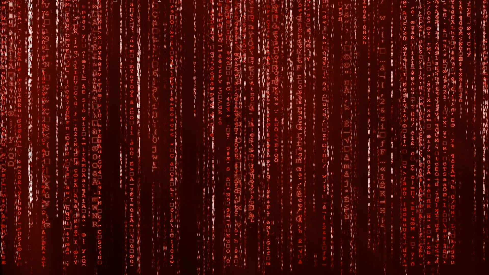 Red Binary Code Wallpapers