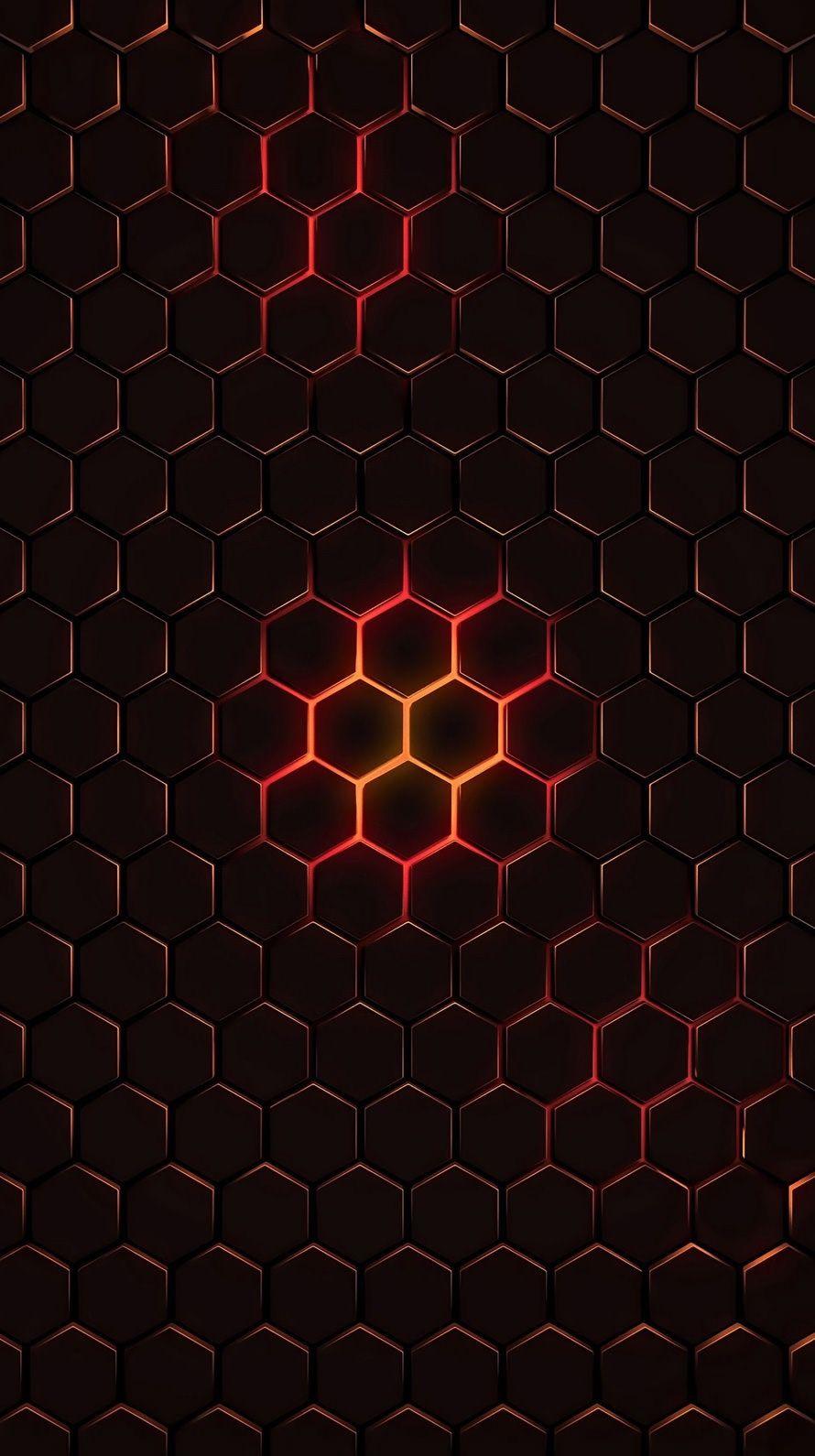 Red Black Geometric Wallpapers