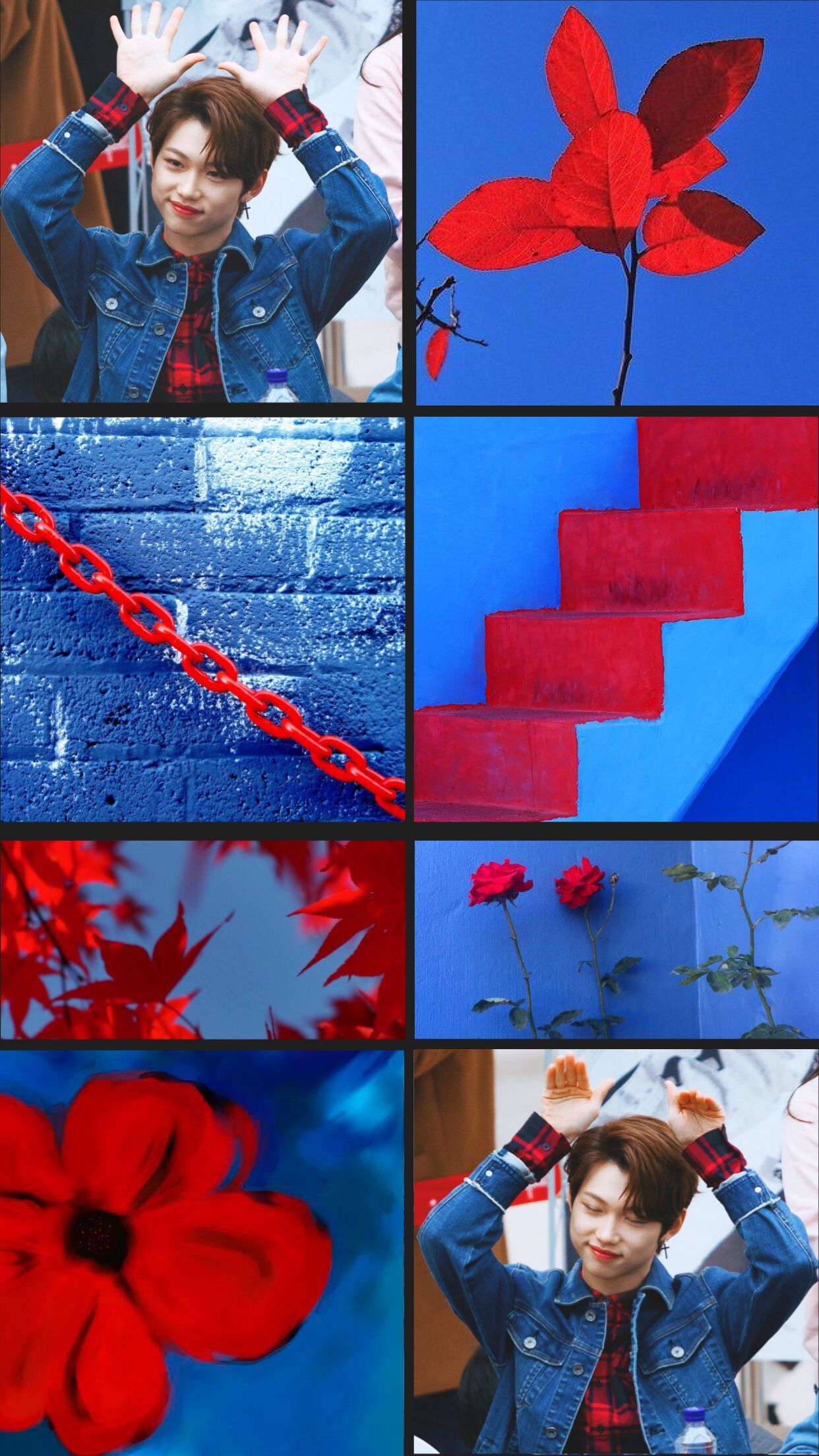 Red Blue Aesthetic Wallpapers