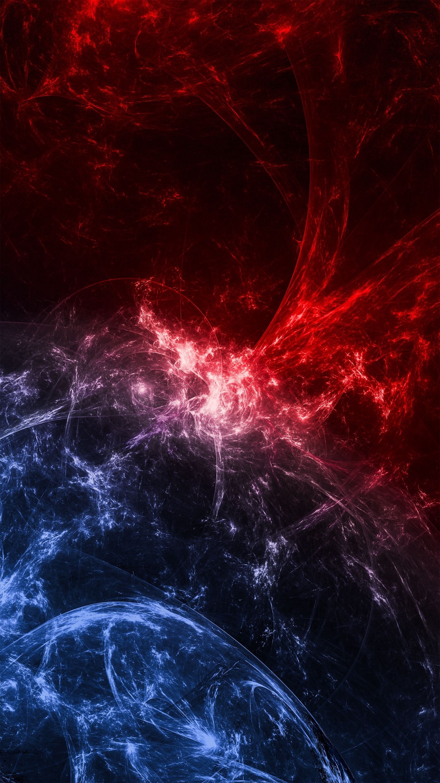 Red Blue Galaxy Wallpapers