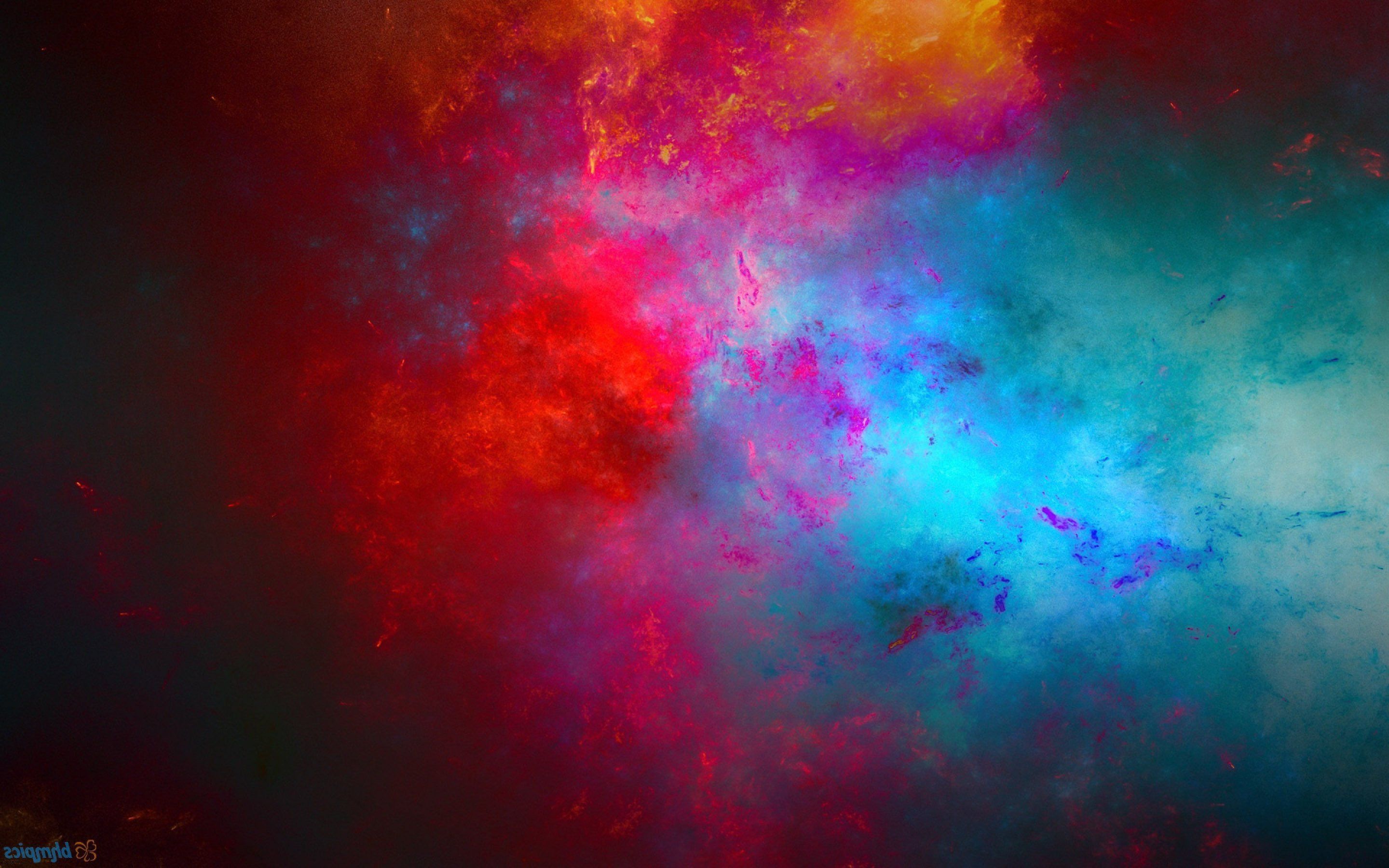 Red Blue Galaxy Wallpapers