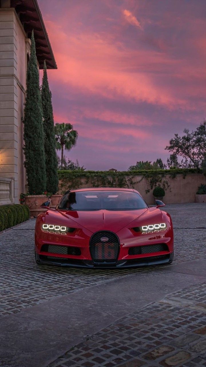 Red Bugatti Wallpapers