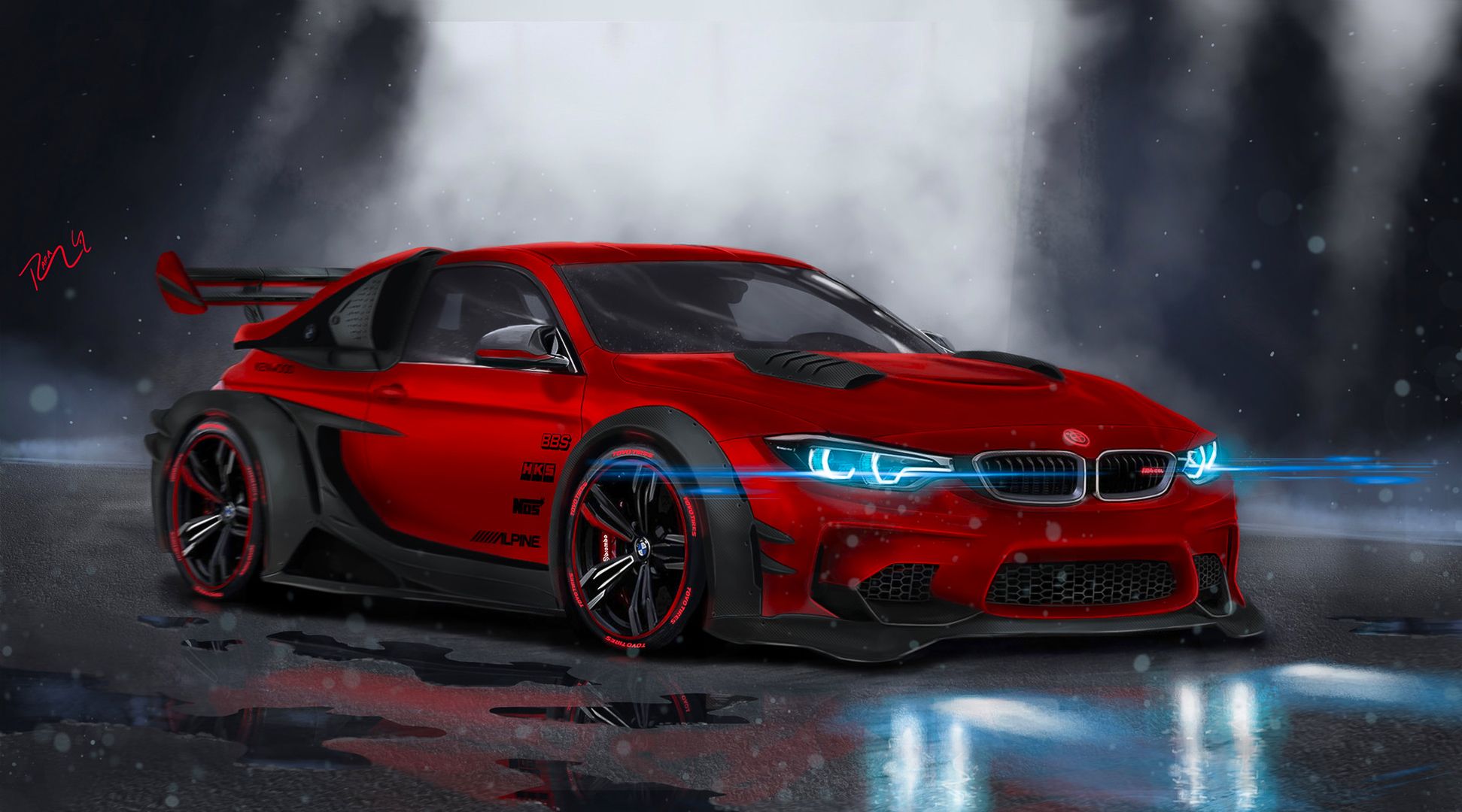 Red Cars Wallpapers