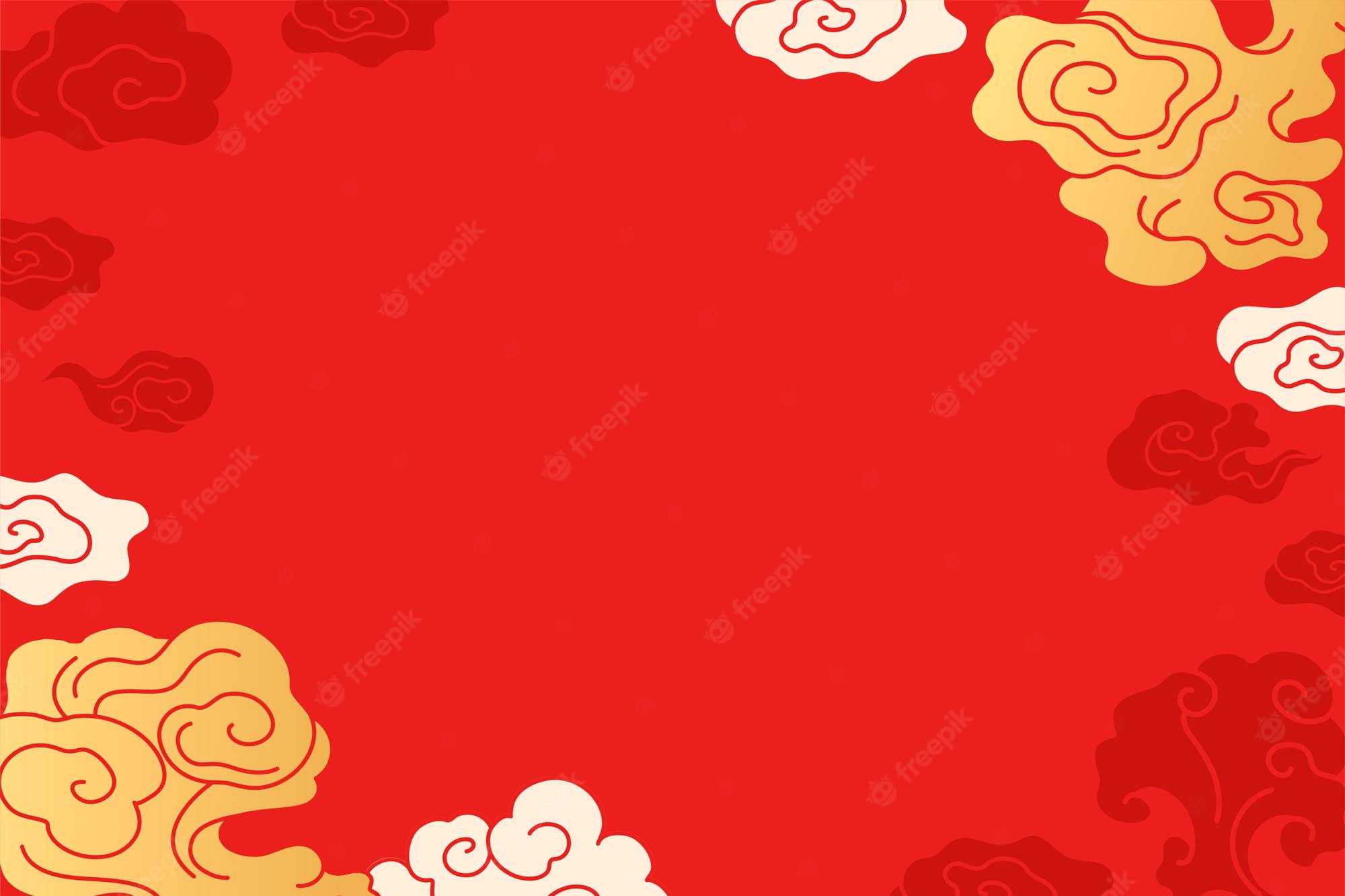 Red Chinese Wallpapers