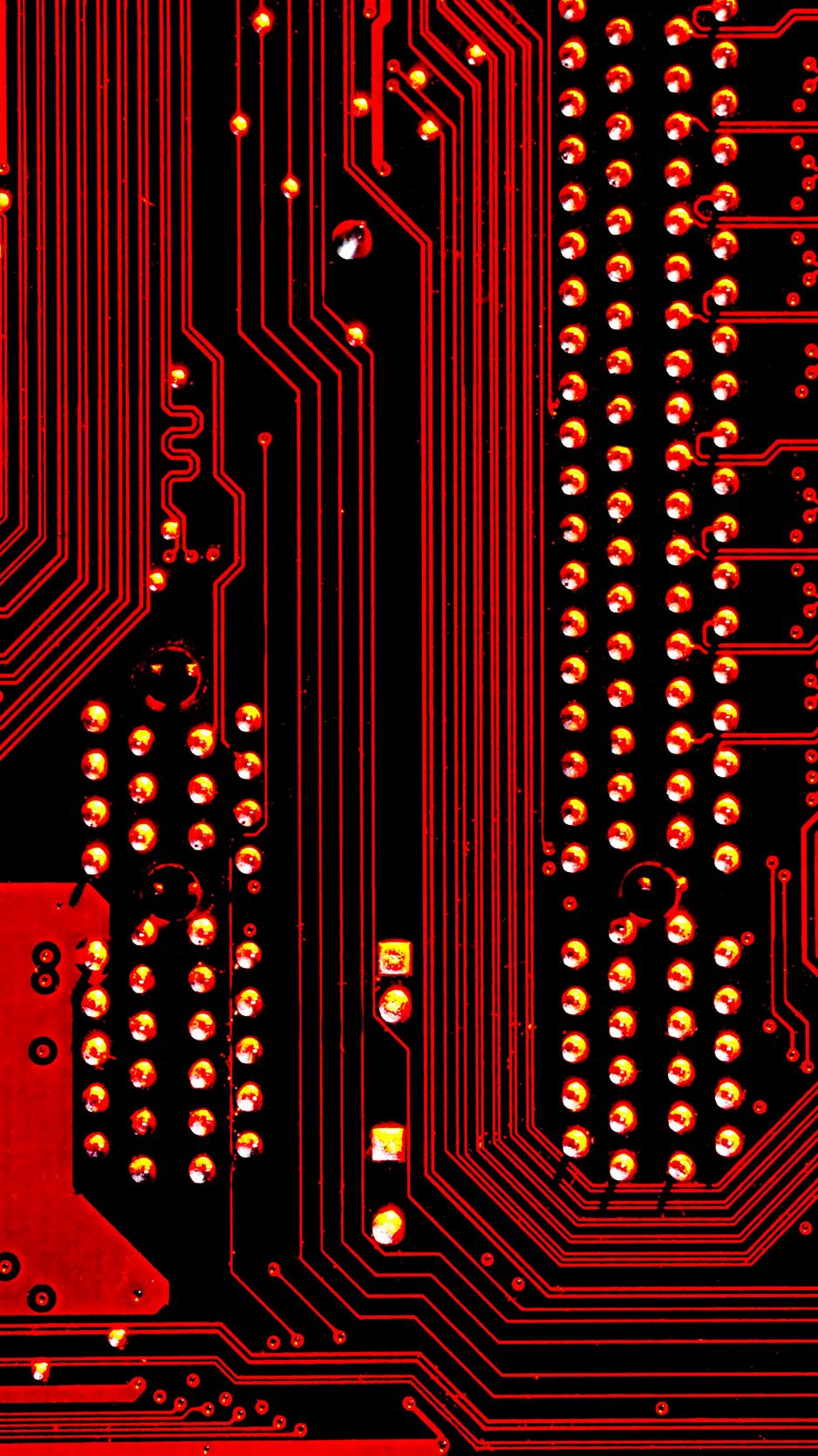 Red Circuit Wallpapers