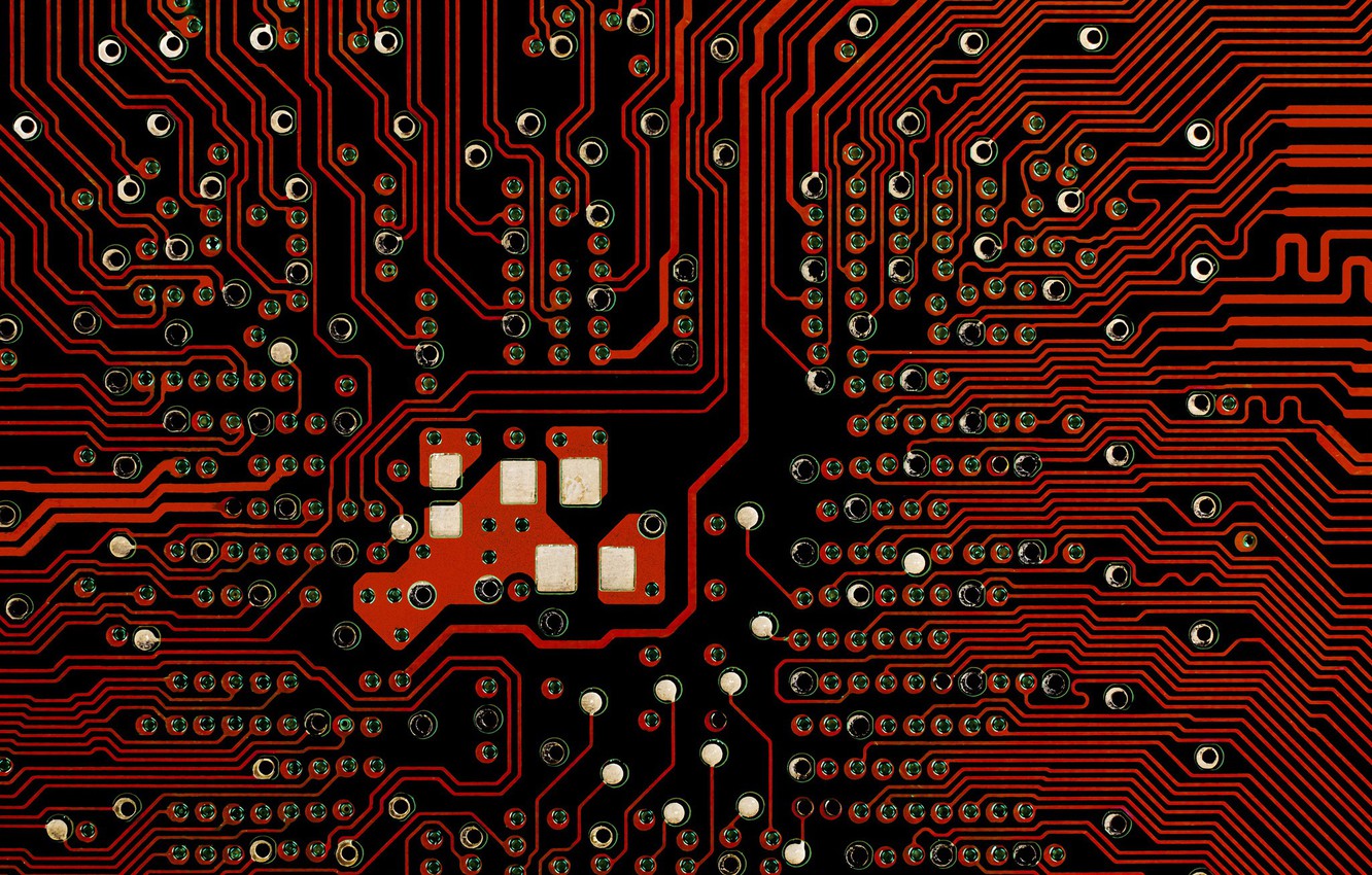 Red Circuit Wallpapers