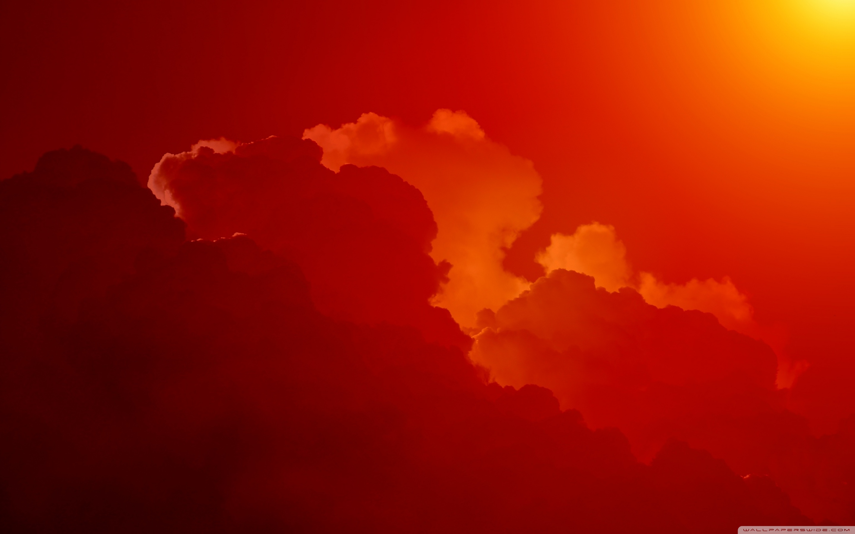 Red Clouds Wallpapers
