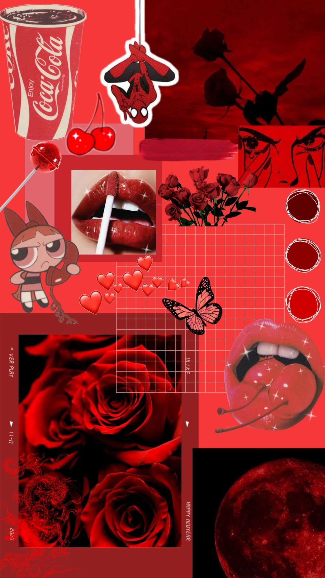 Red Cute Aesthetic Wallpapers