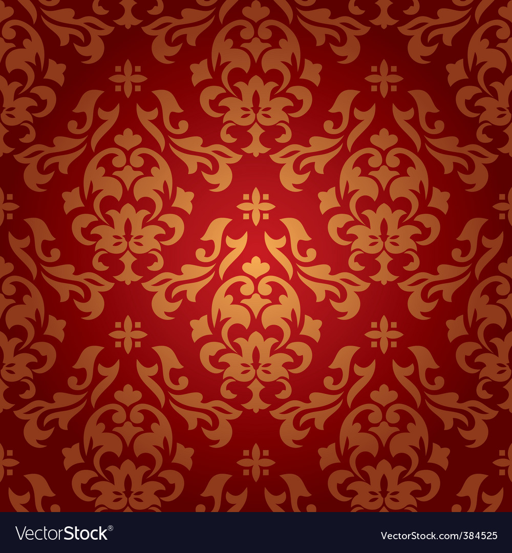 Red Damask Wallpapers