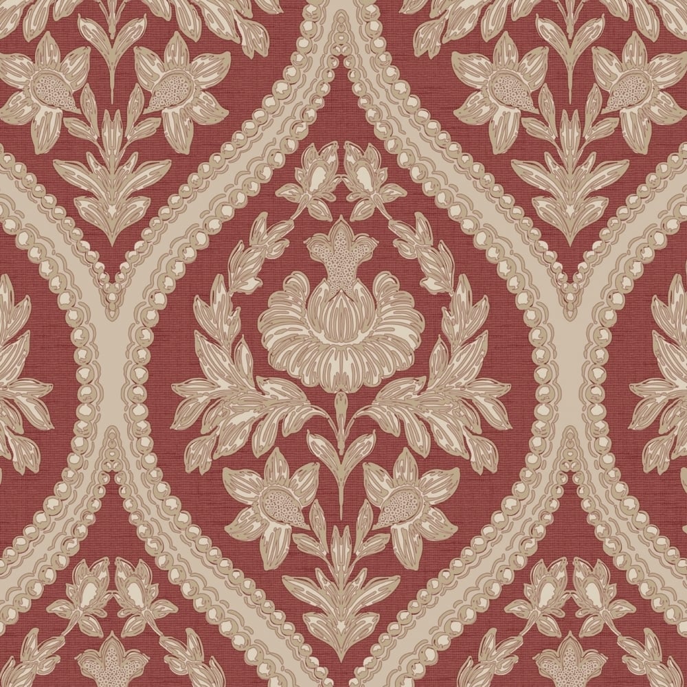 Red Damask Wallpapers