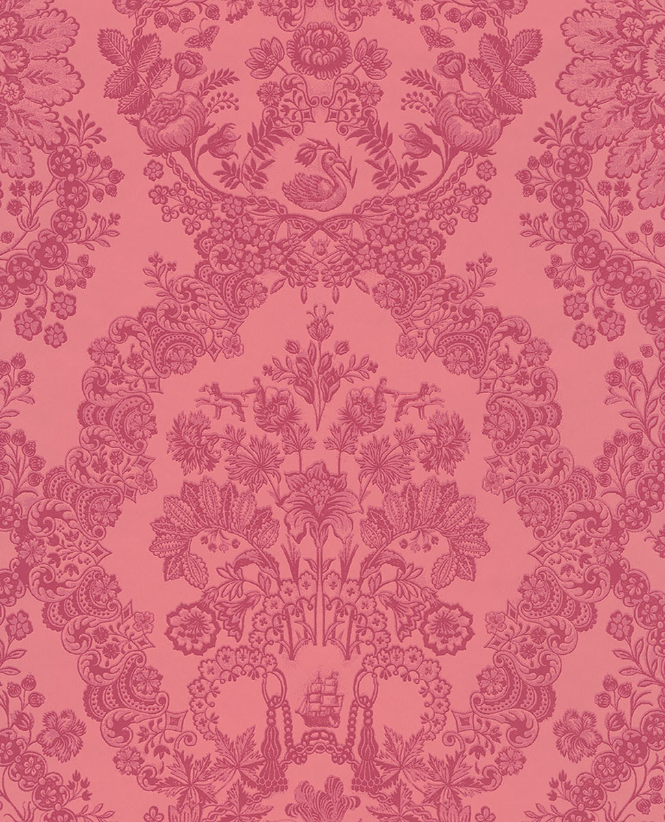 Red Damask Wallpapers