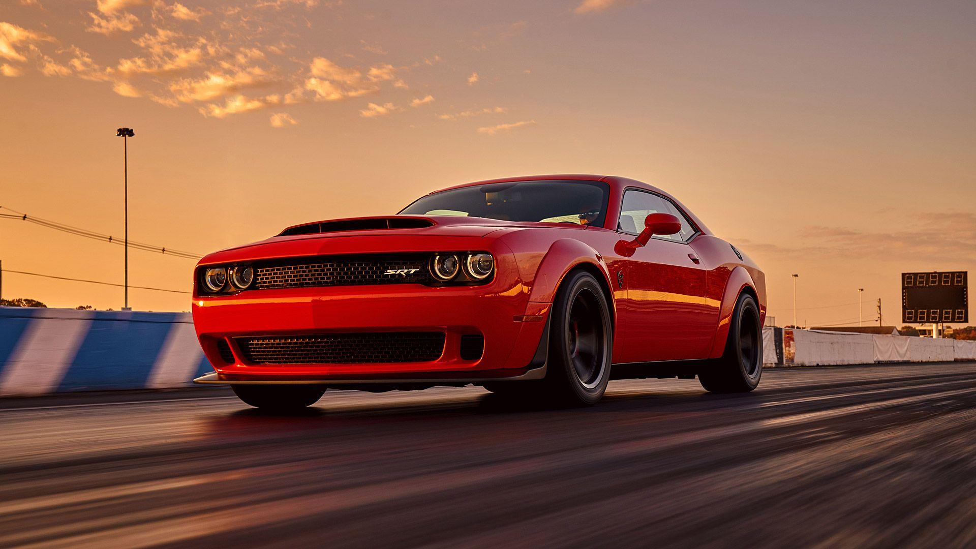 Red Dodge Demon Wallpapers