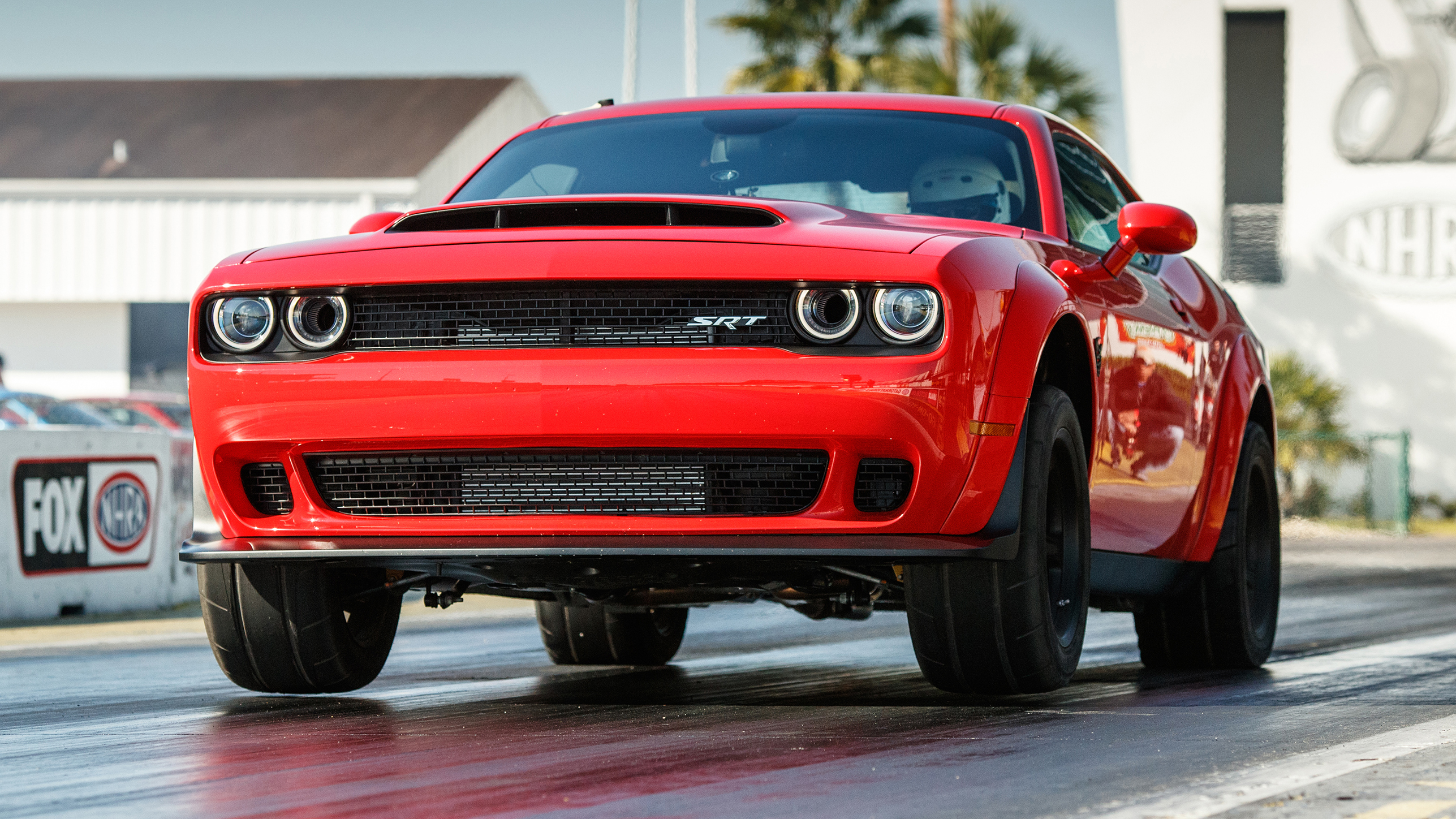 Red Dodge Demon Wallpapers