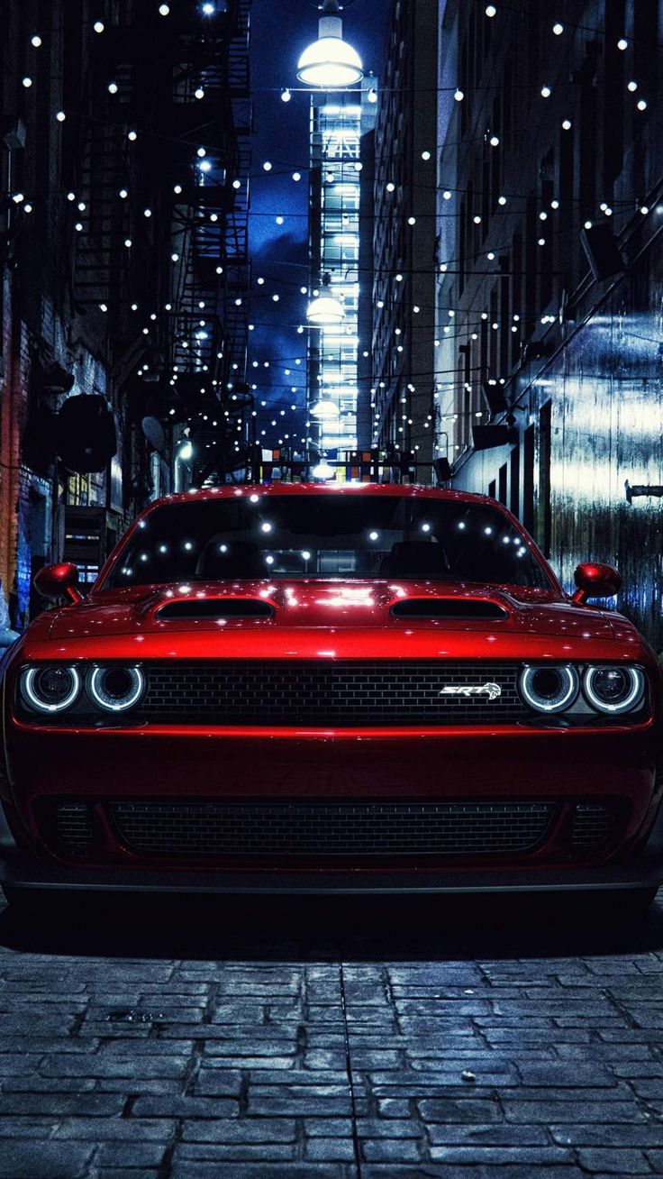 Red Dodge Demon Wallpapers