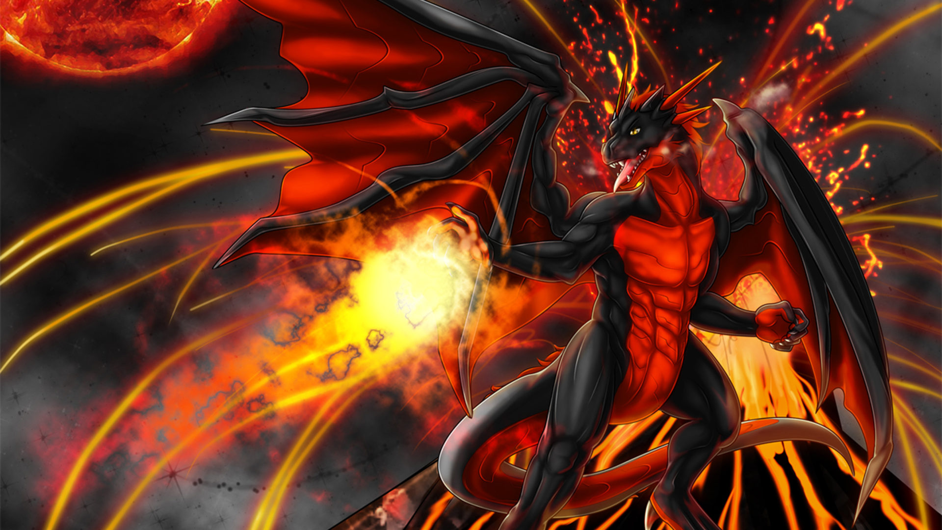 Red Dragon Hd Wallpapers