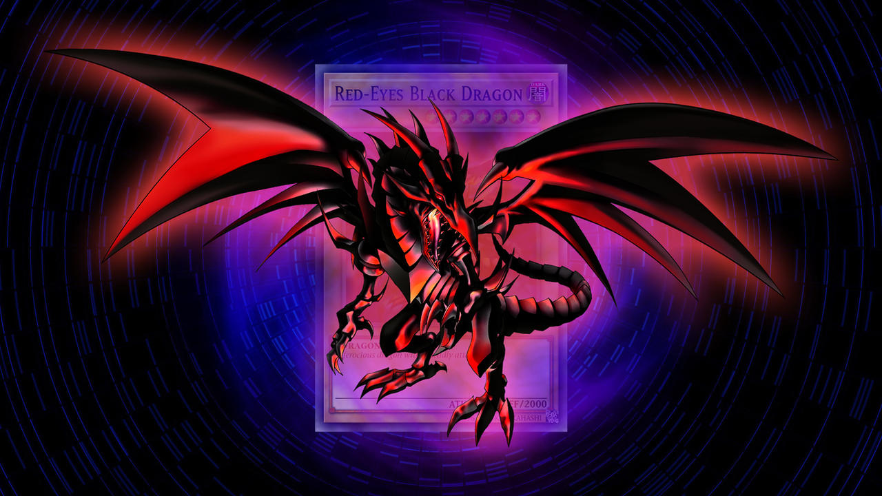 Red Eyes Black Dragon Wallpapers