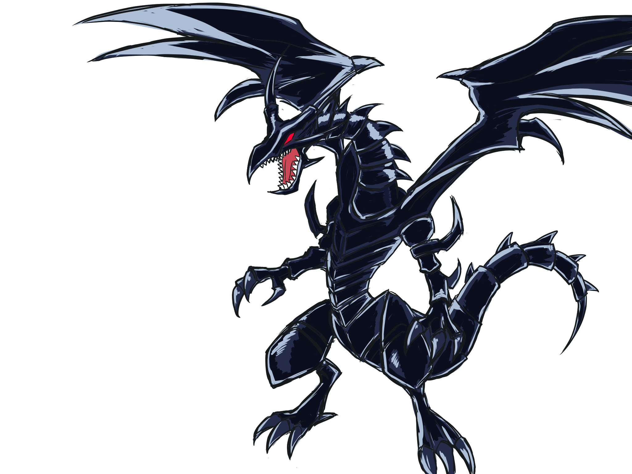 Red Eyes Black Dragon Wallpapers