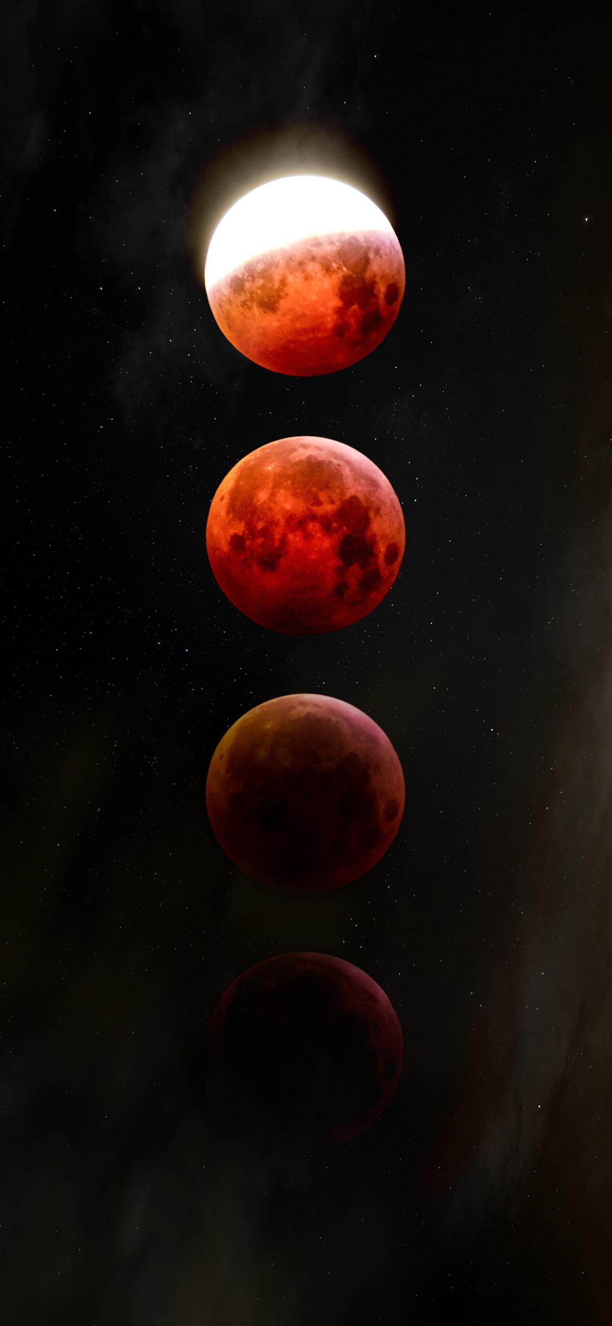 Red Full Moon Wallpapers