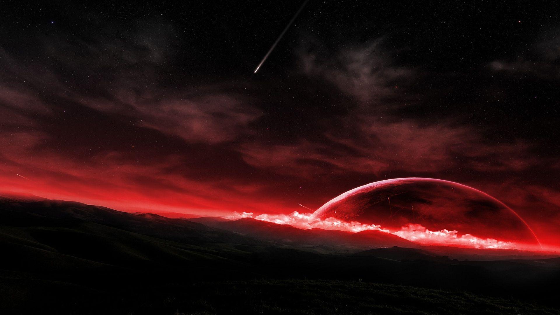 Red Galaxy 4K Ultra Hd Wallpapers