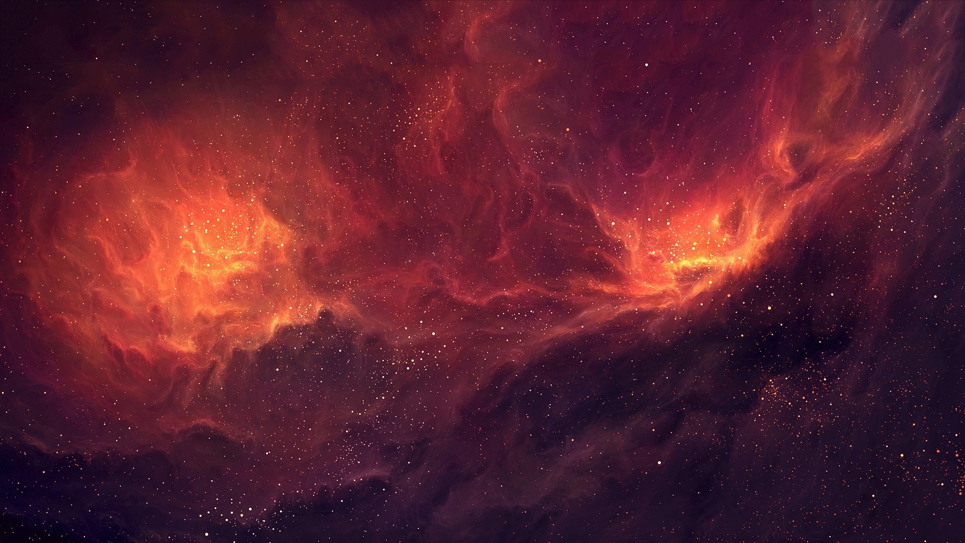 Red Galaxy Hd Wallpapers