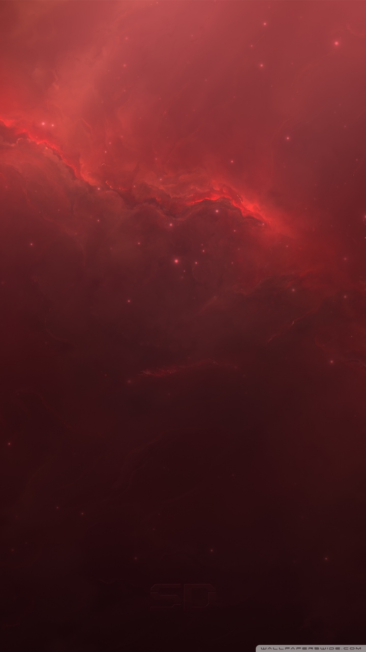 Red Galaxy Phone Wallpapers