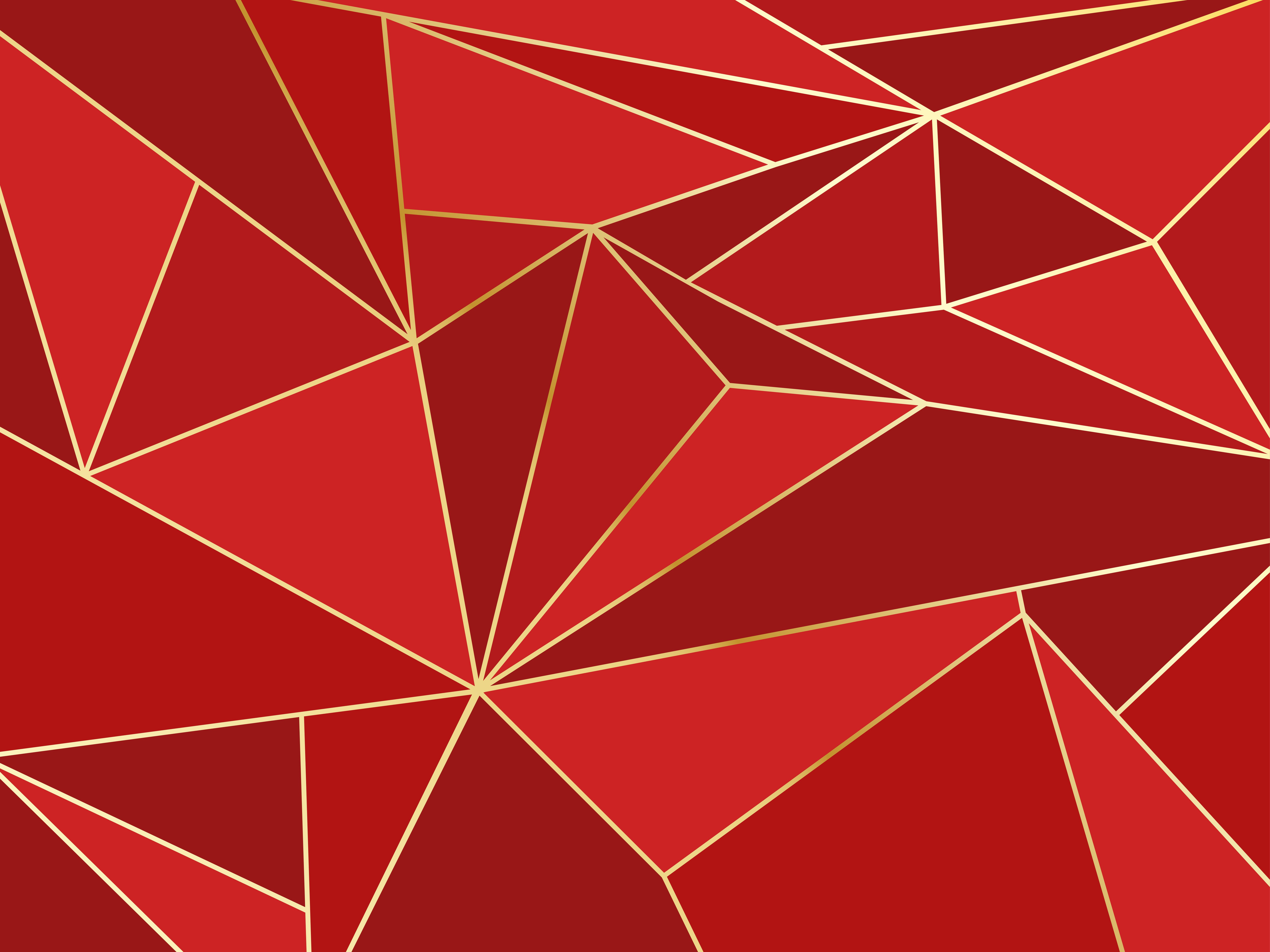 Red Geometric Wallpapers