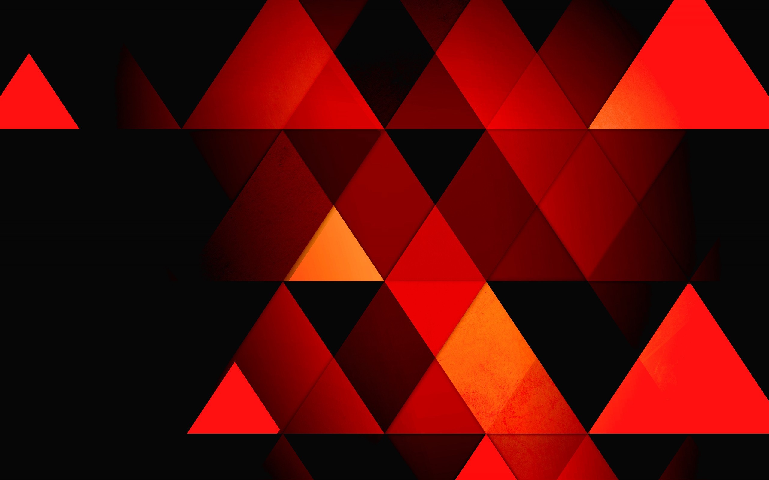 Red Geometric Wallpapers