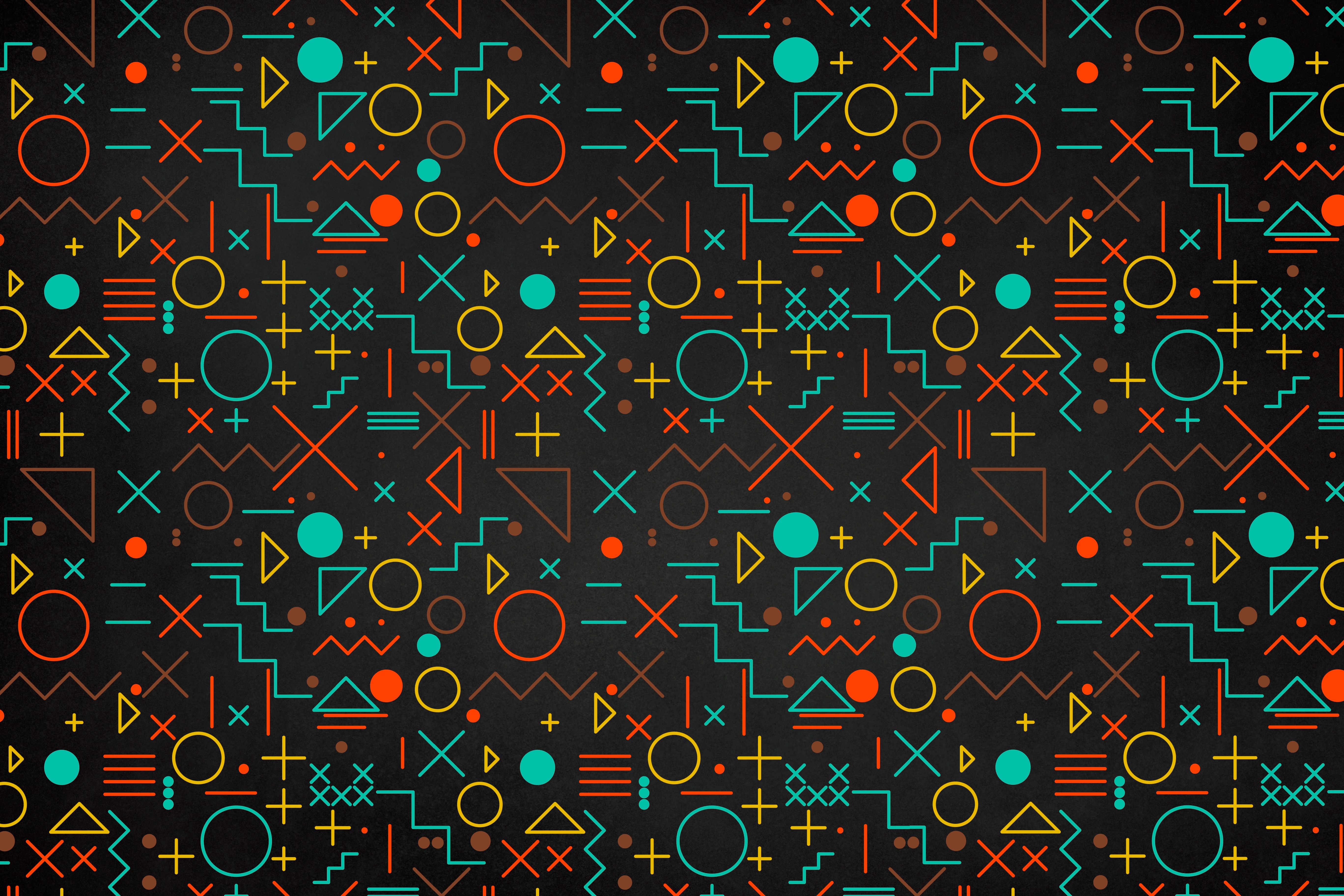 Red Geometric Wallpapers