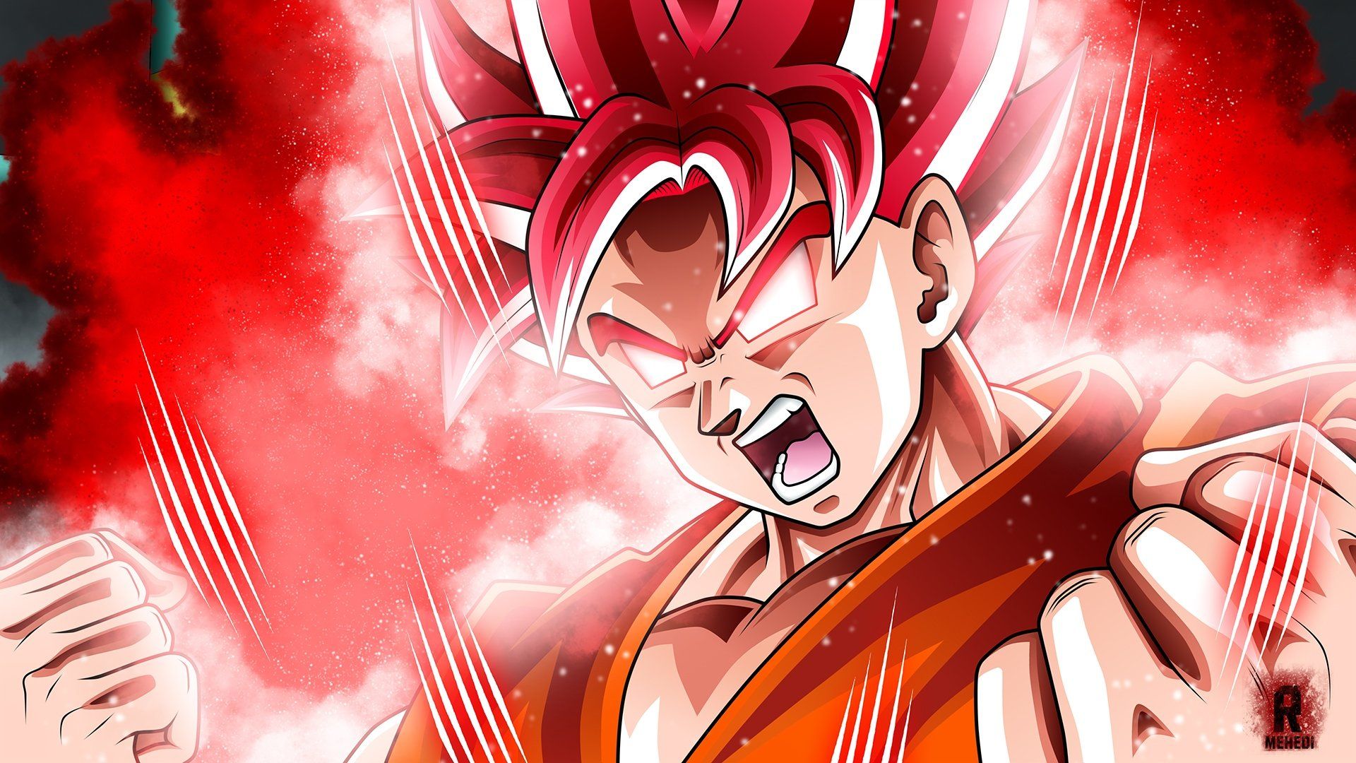 Red Goku Wallpapers