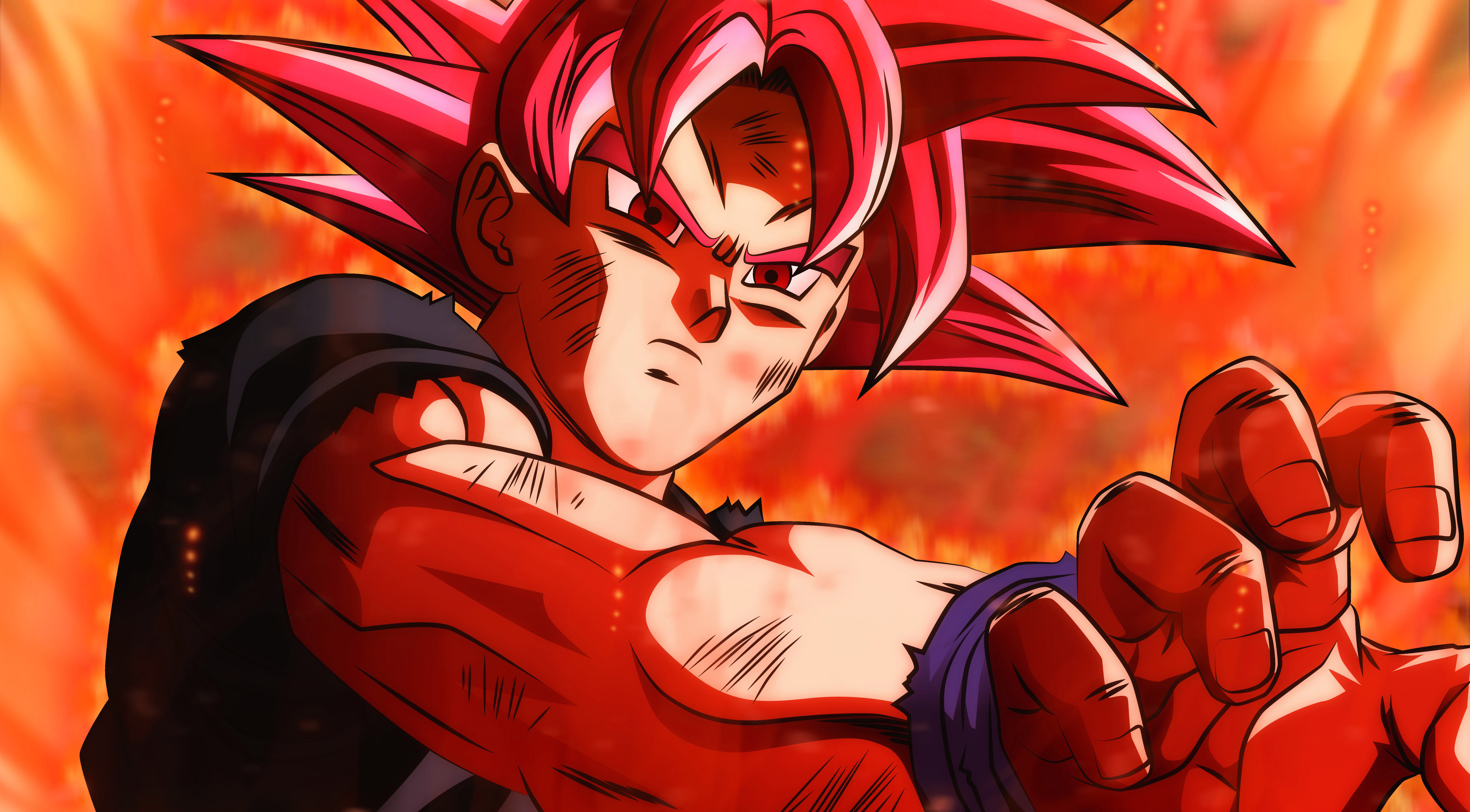 Red Goku Wallpapers