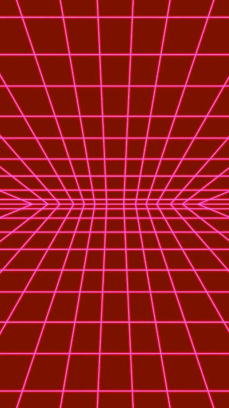 Red Grid Wallpapers