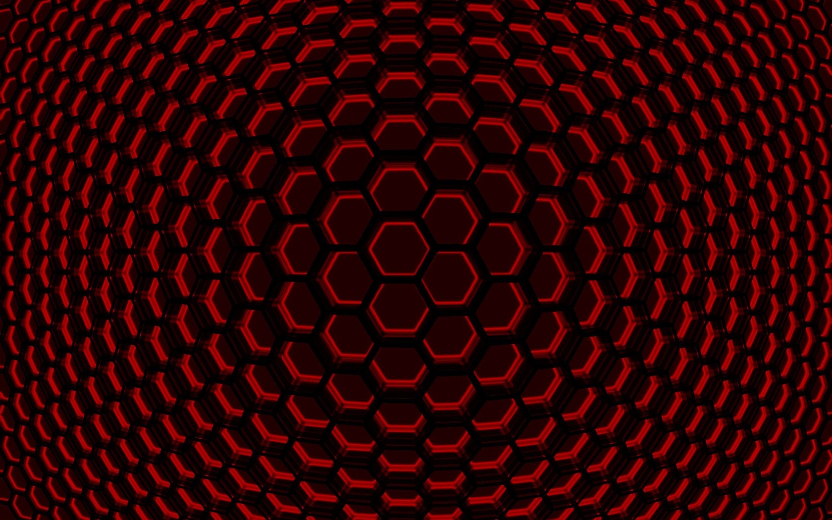 Red Hexagon Wallpapers
