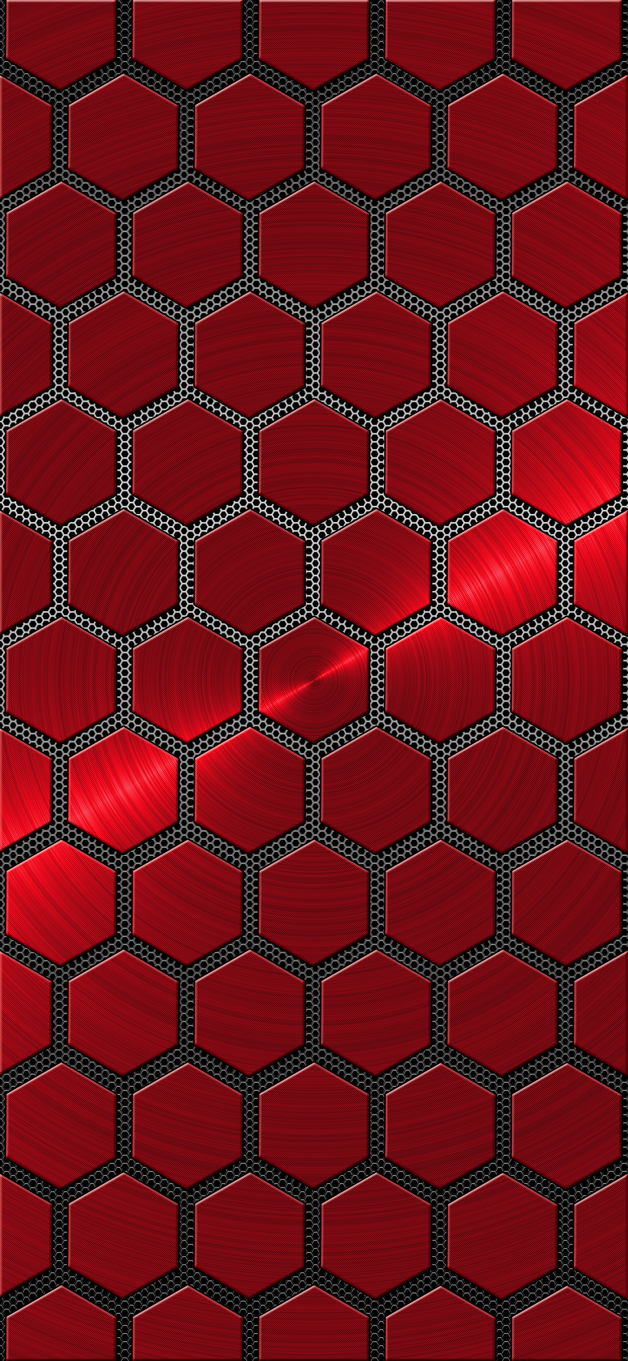 Red Hexagon Wallpapers