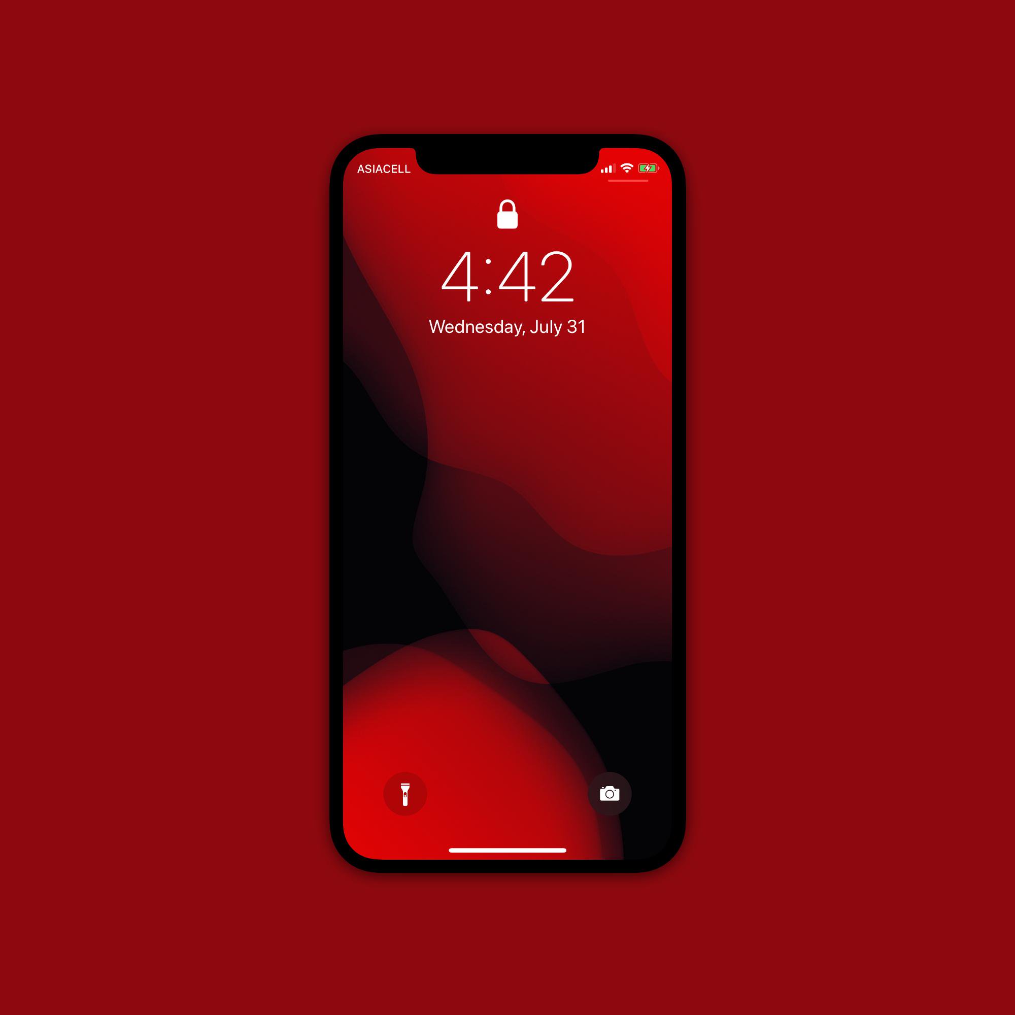 Red Iphone X Wallpapers