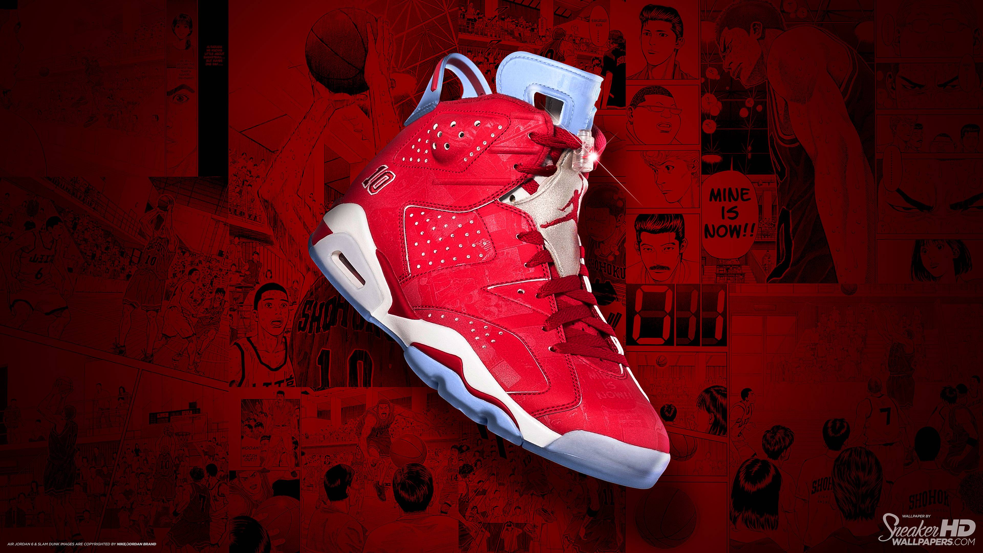 Red Jordan Wallpapers